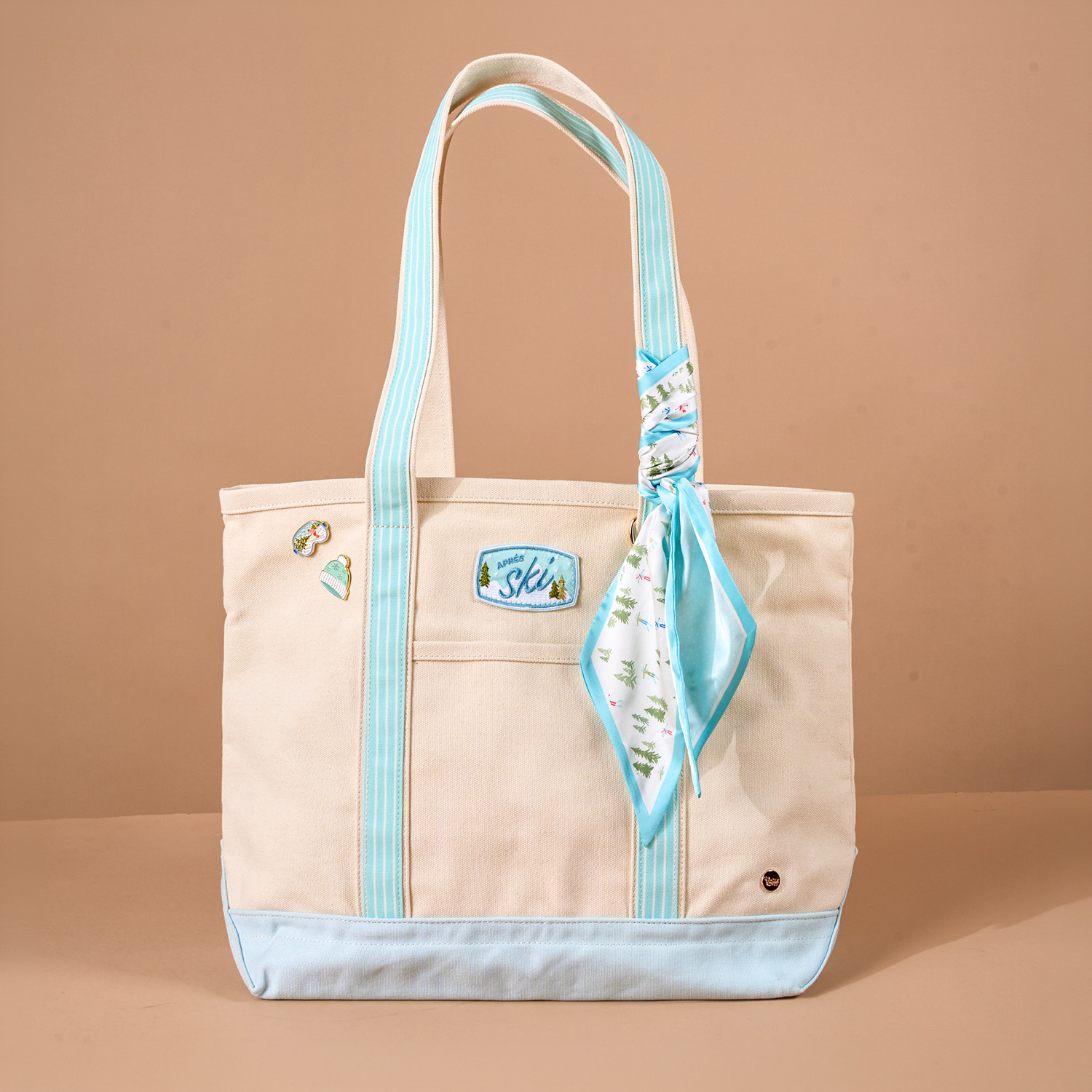 Picture of The Darling Canvas Tote Bag-Aprés Ski