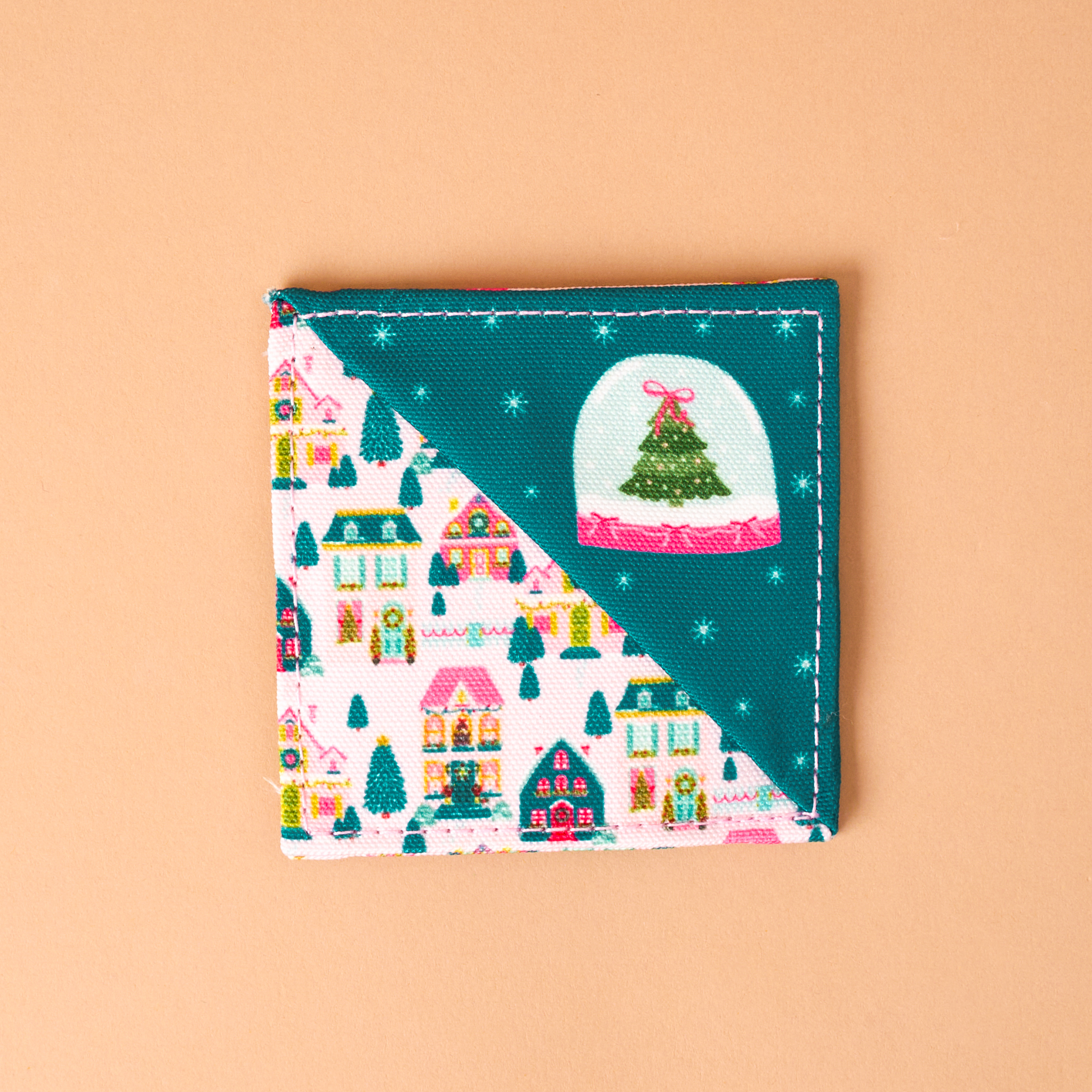 Picture of Corner Keeper Fabric Bookmark-Sugarplum Lane