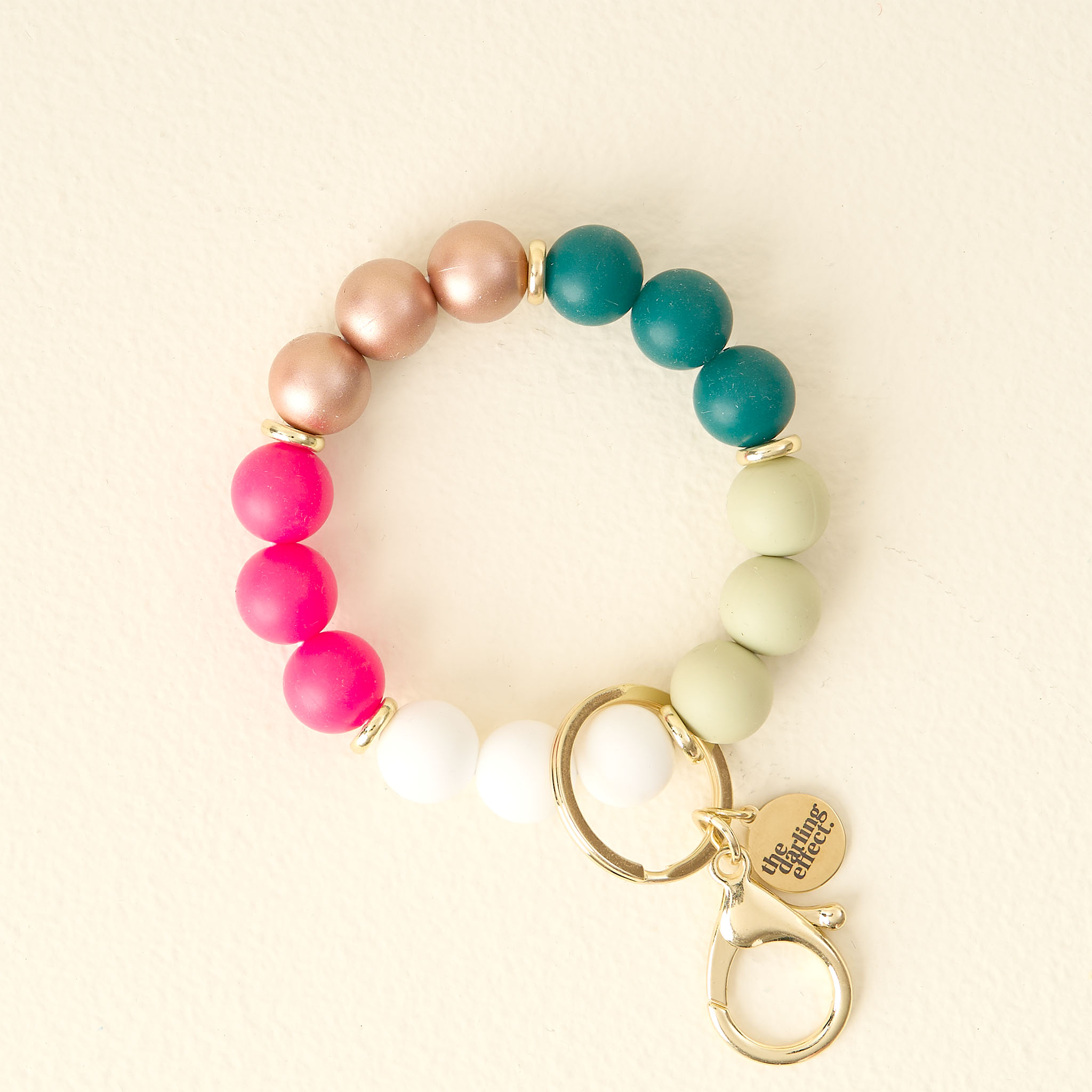 Picture of Hands-Free Keychain Wristlet-Oh What Fun
