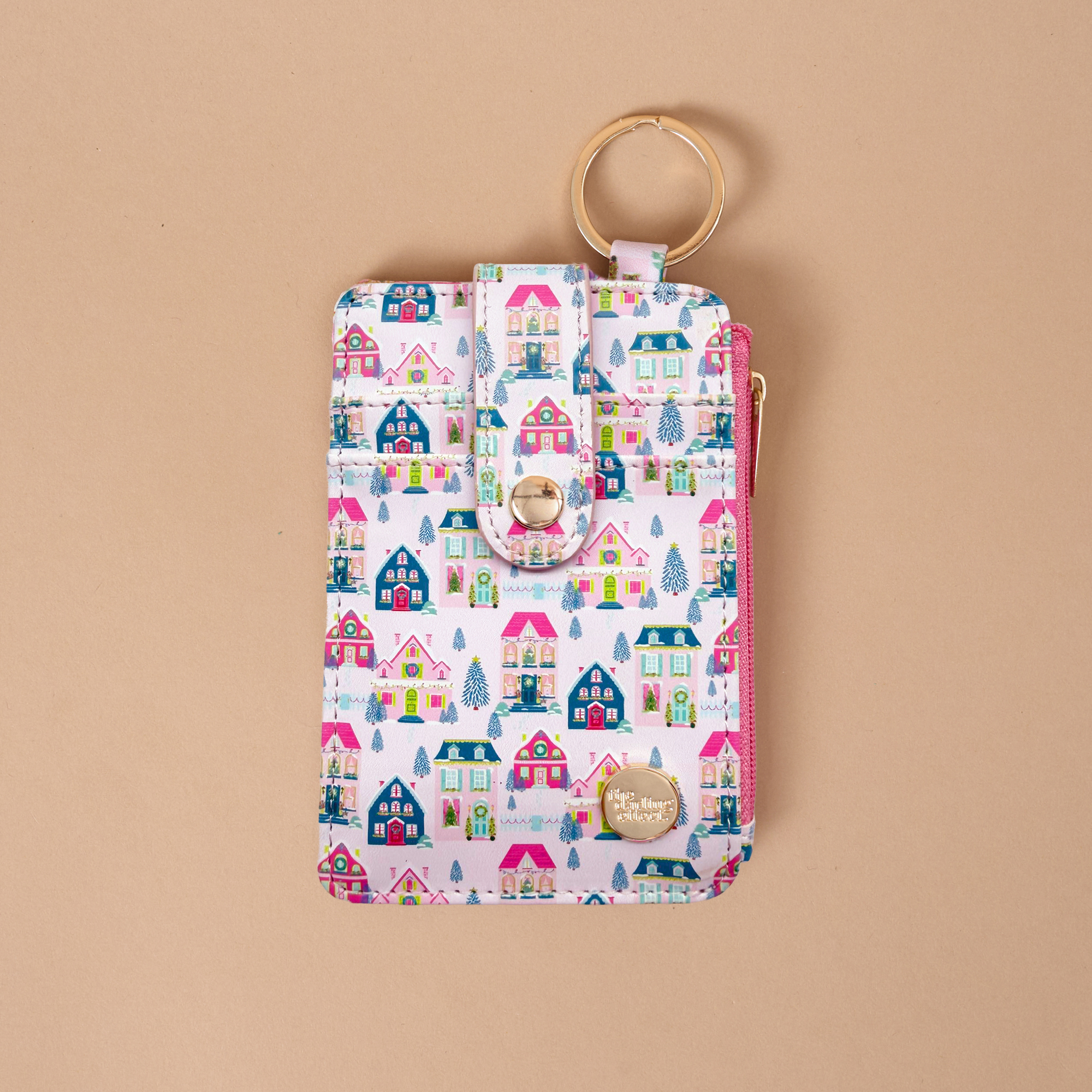 Picture of Keychain Wallet-Sugarplum Lane