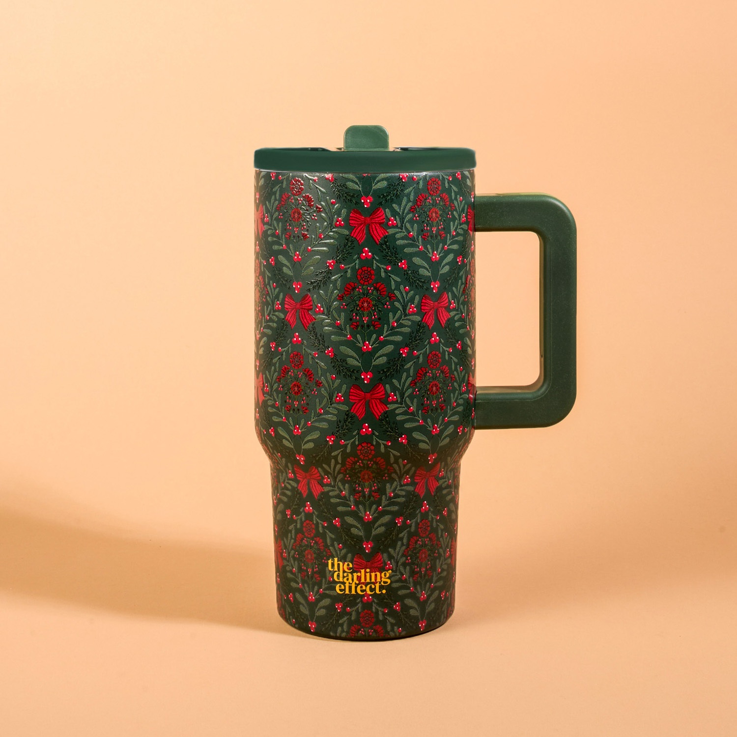 Picture of 20 oz Lifestyle Flip Straw Tumbler-A Merry Moment