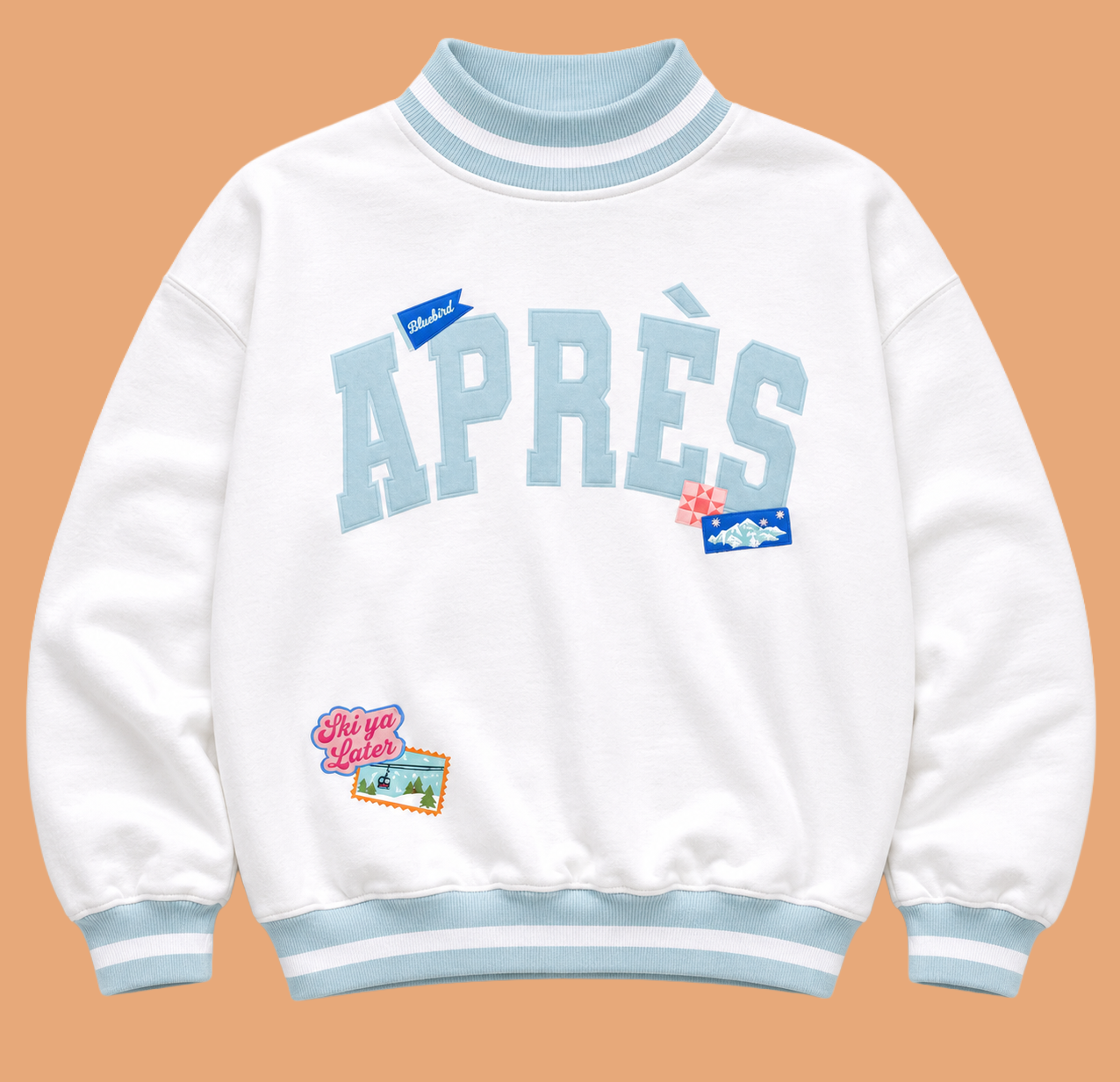Picture of Mockneck Sweatshirt-L-Aprés Ski