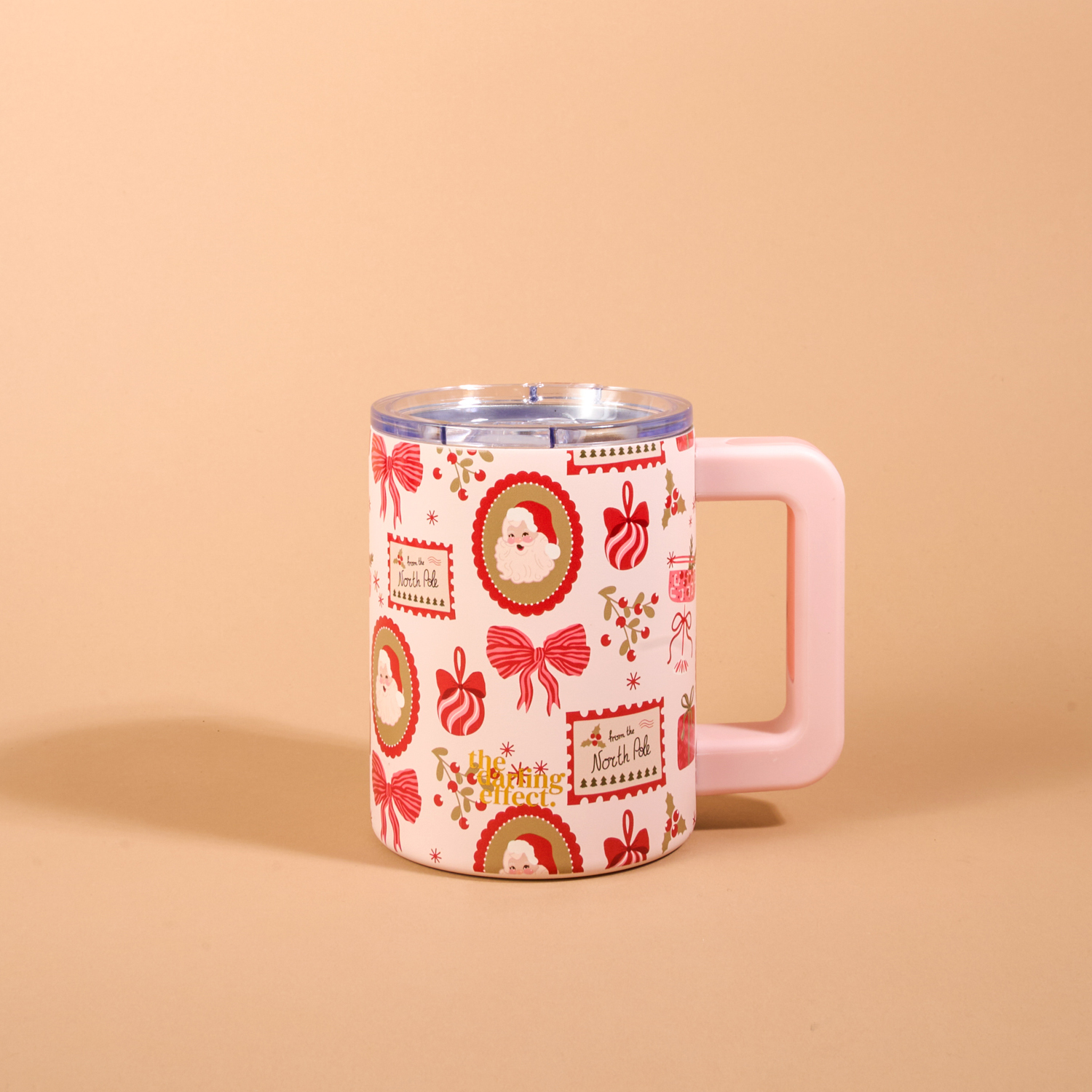 Picture of 14 oz Insulated Mug-Mistletoe Magic
