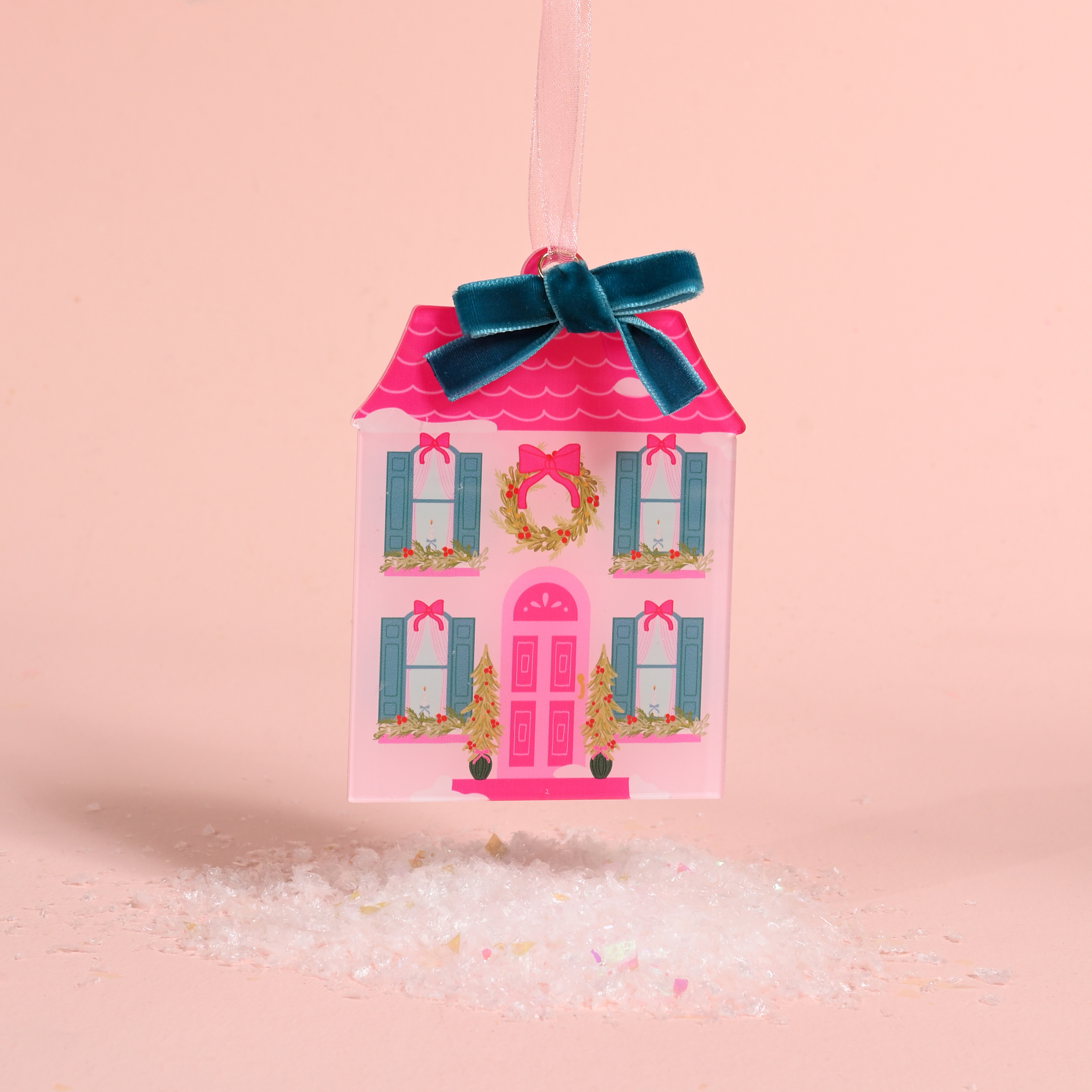 Picture of Acrylic Ornament-BowBelle Manor
