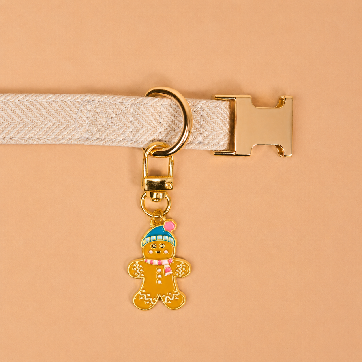 Picture of Pawfect Collar Charm-Gingerbread