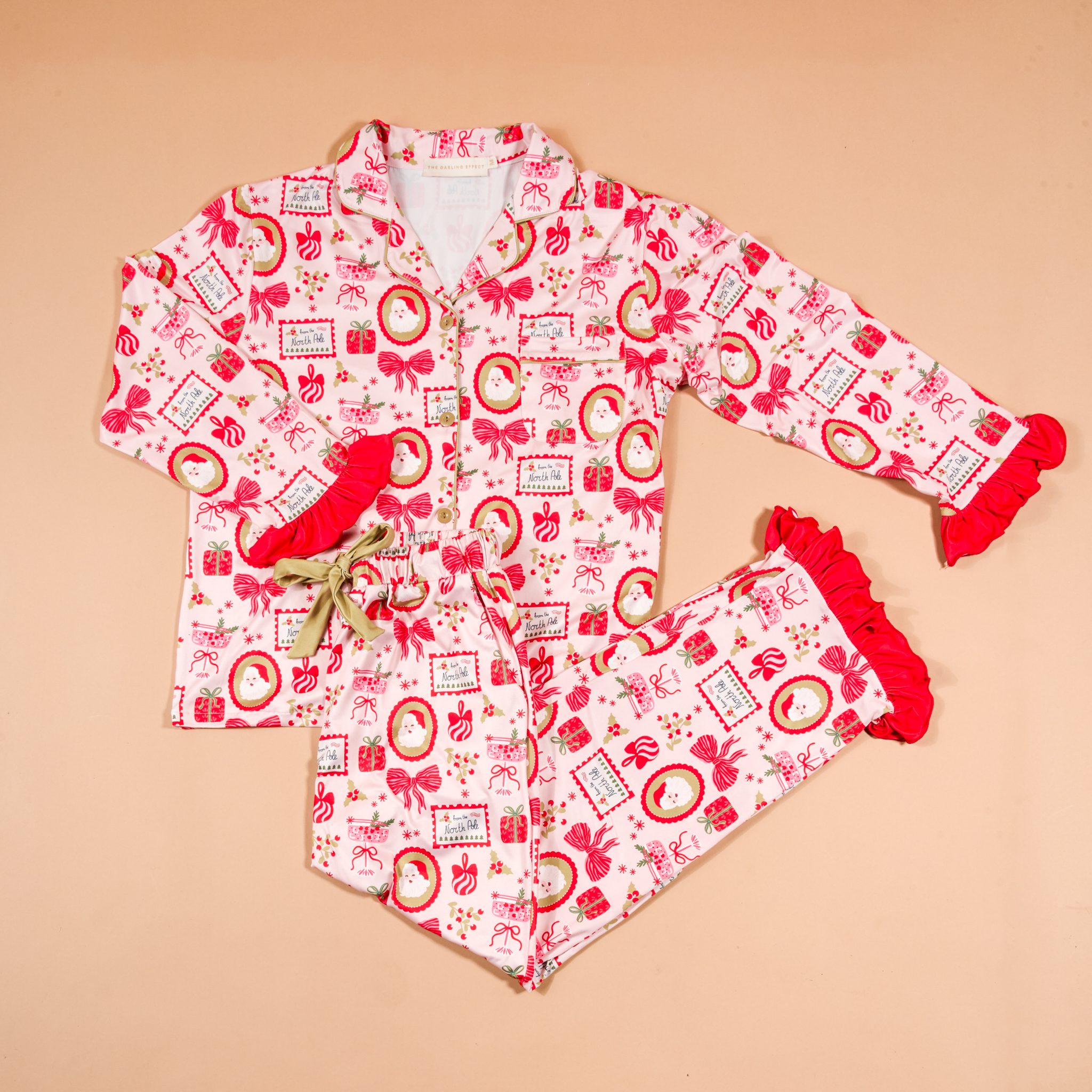Picture of Sweet Dreams Pajama Pants Set-L-Mistletoe Magic