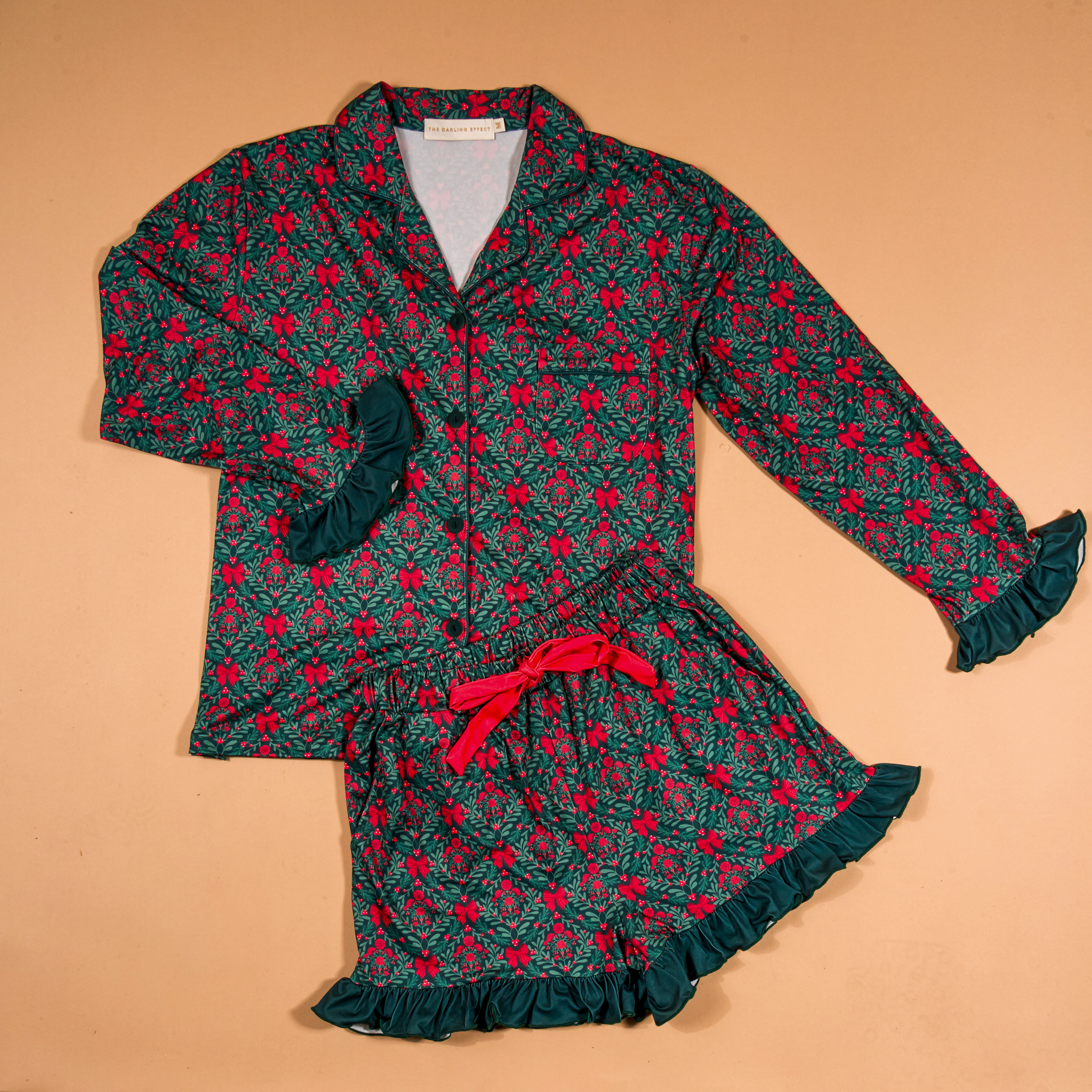 Picture of Sweet Dreams Pajama Shorts Set-L-A Merry Moment