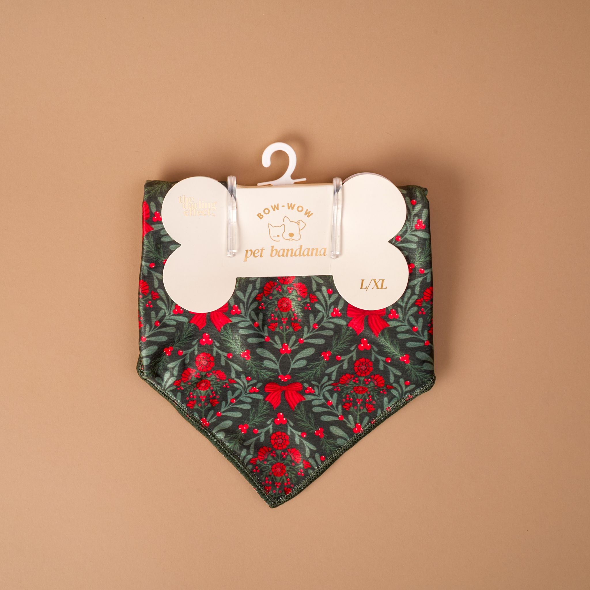 Picture of Bow-Wow Pet Bandana-L/XL-A Merry Moment
