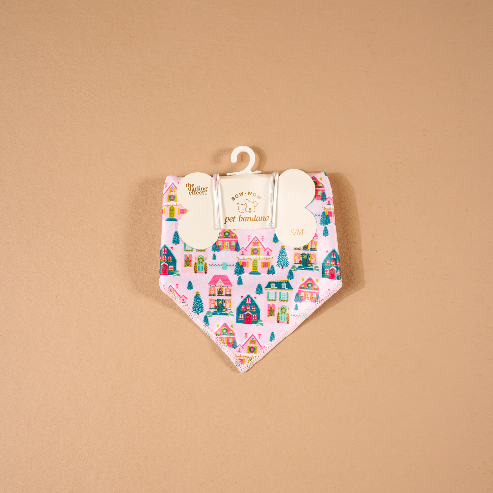 Picture of Bow-Wow Pet Bandana-S/M-Sugarplum Lane