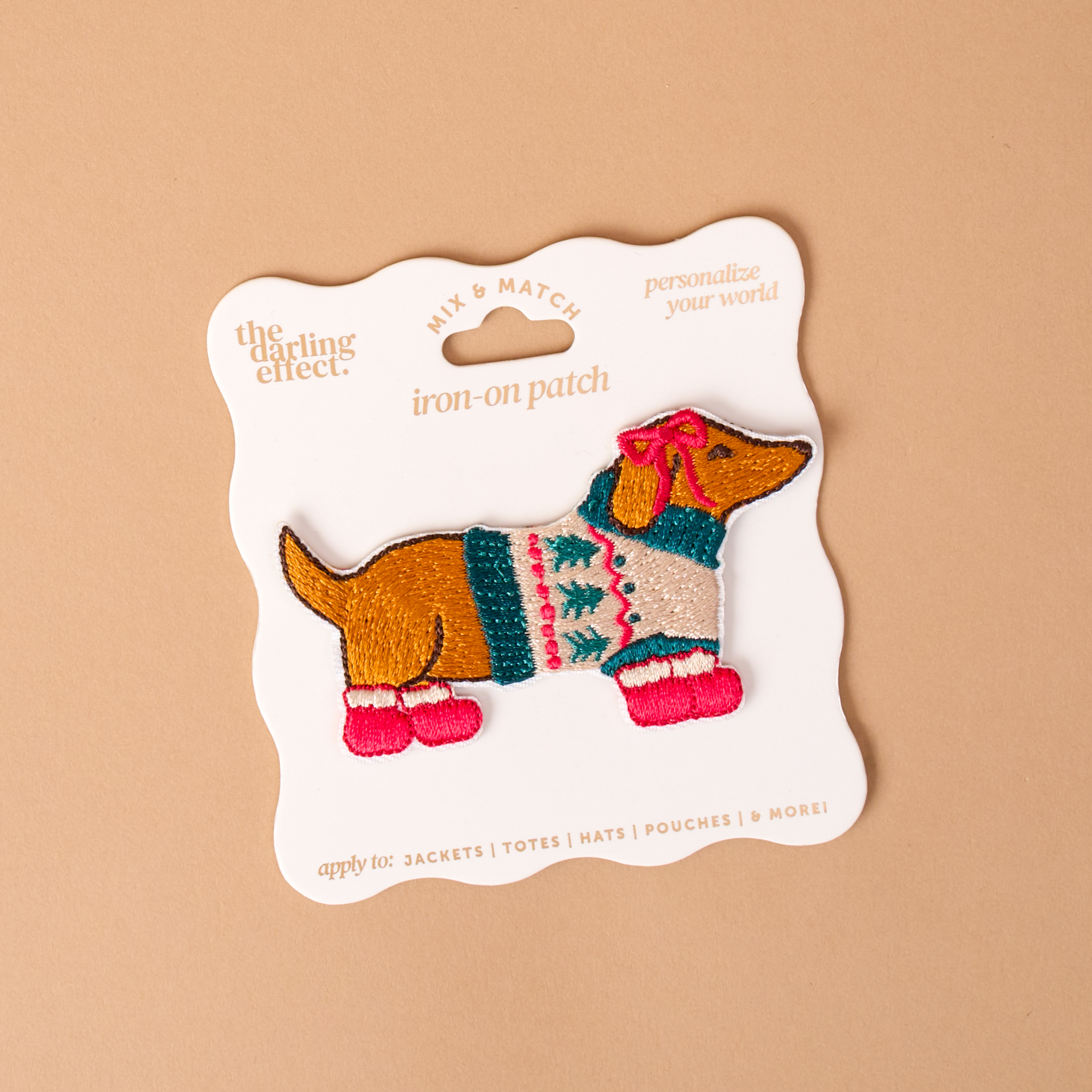 Picture of Mix & Match Iron-On Patch-Dashing Dachshund