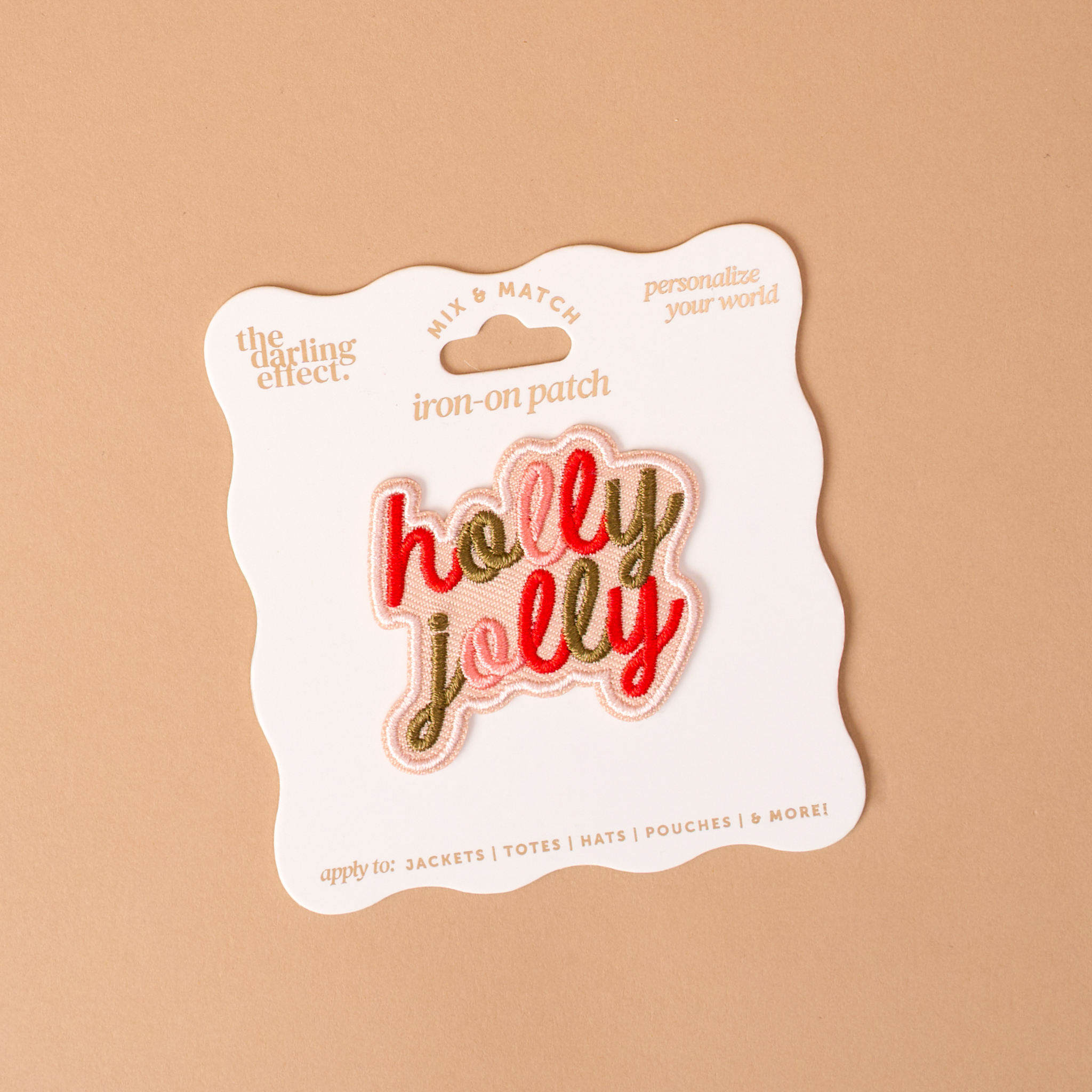 Picture of Mix & Match Iron-On Patch-Holly Jolly