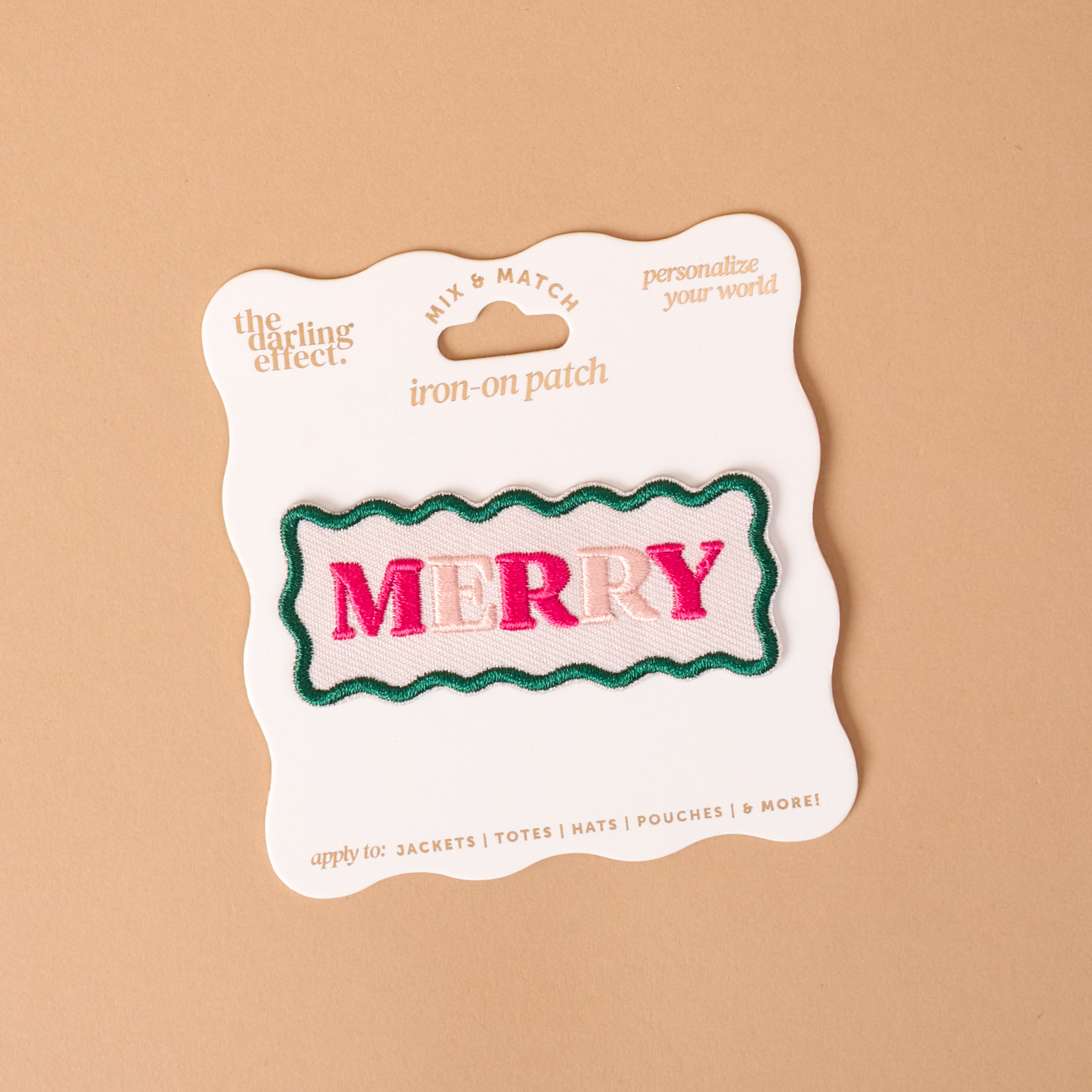 Picture of Mix & Match Iron-On Patch-Merry