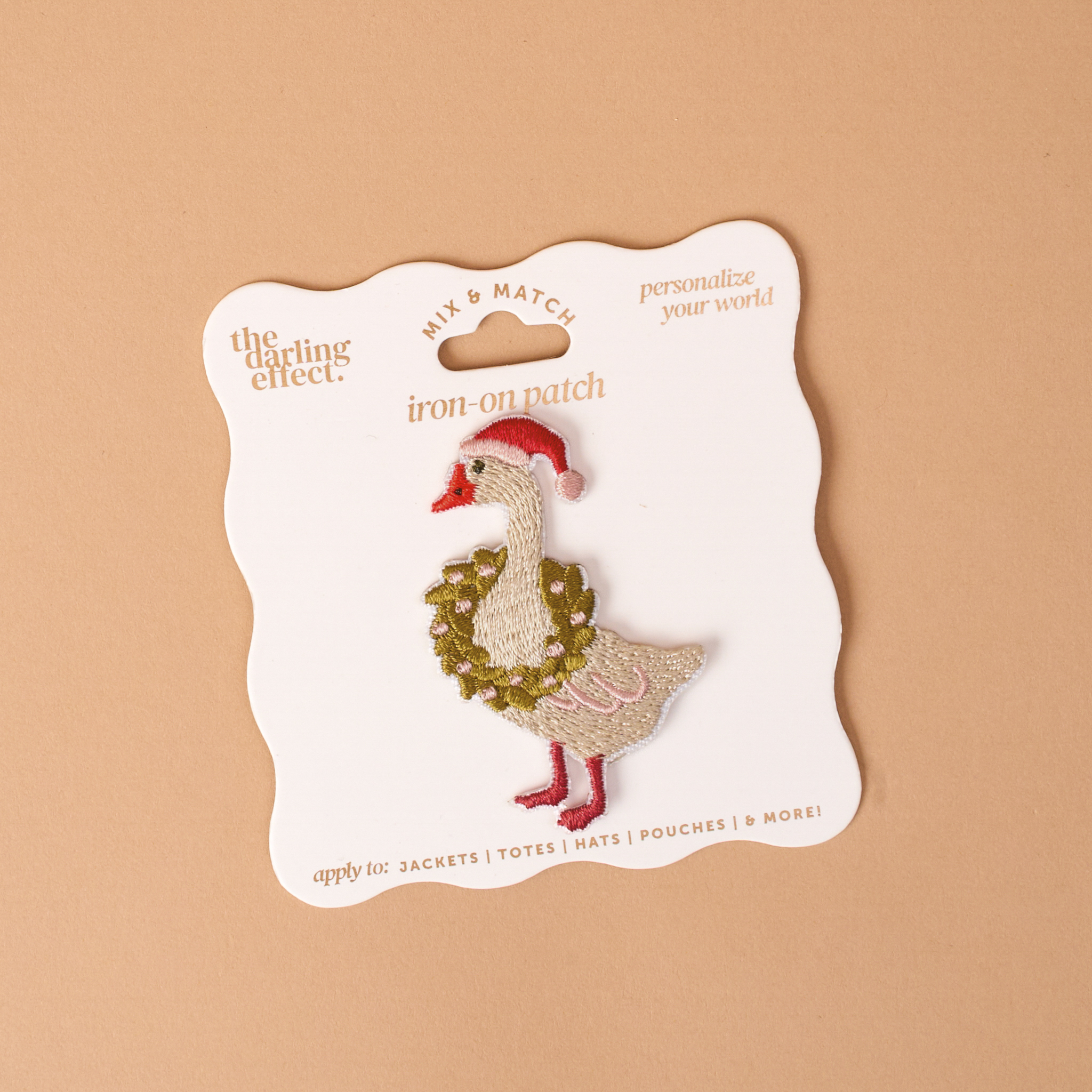 Picture of Mix & Match Iron-On Patch-Merry Silly Goose
