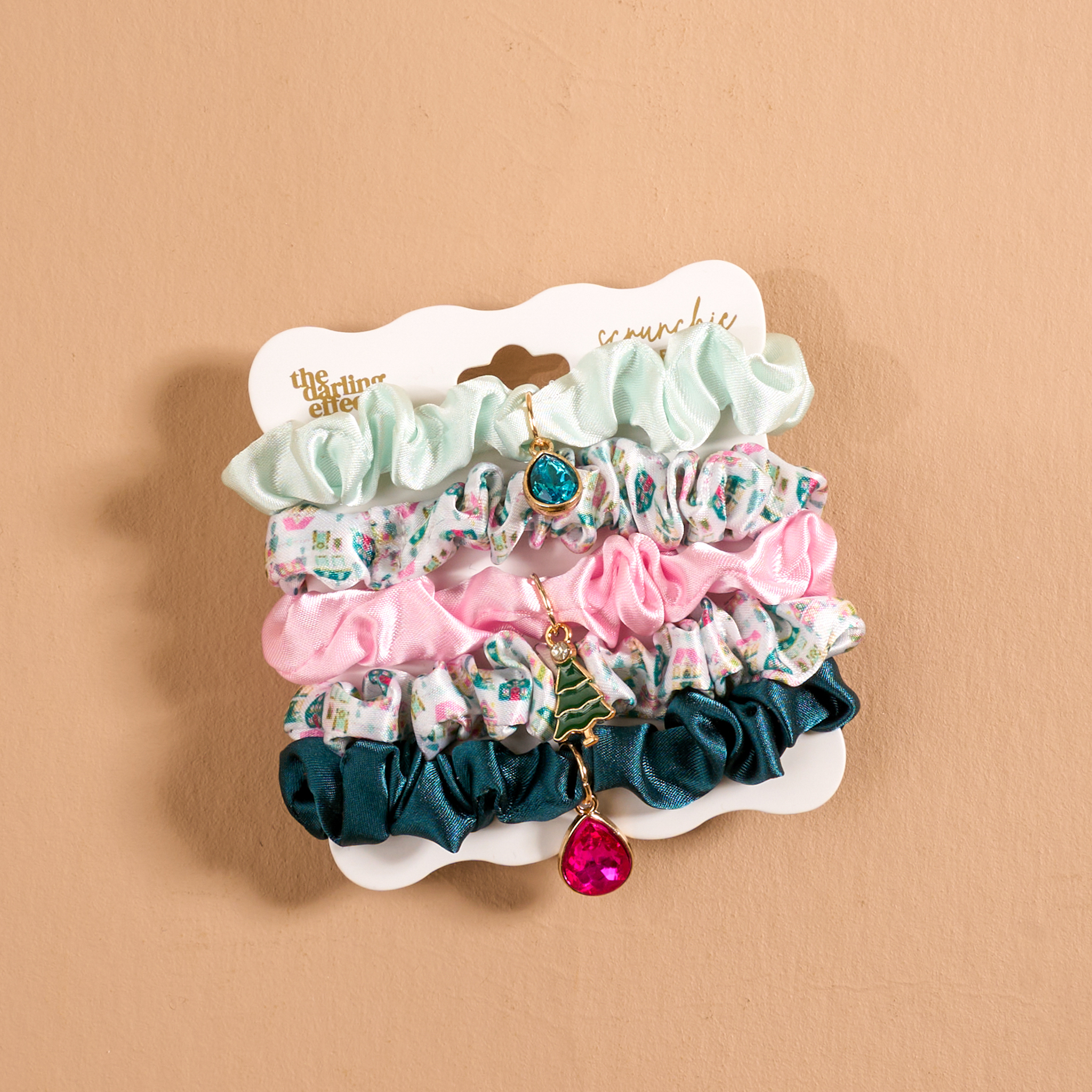 Picture of Scrunchie Charm Set-Sugarplum Lane