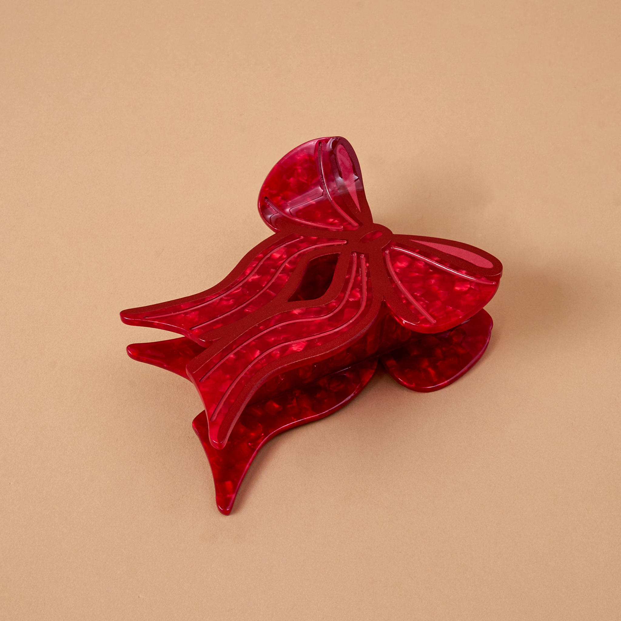 Picture of Shape Up Claw Clip-Red Bow