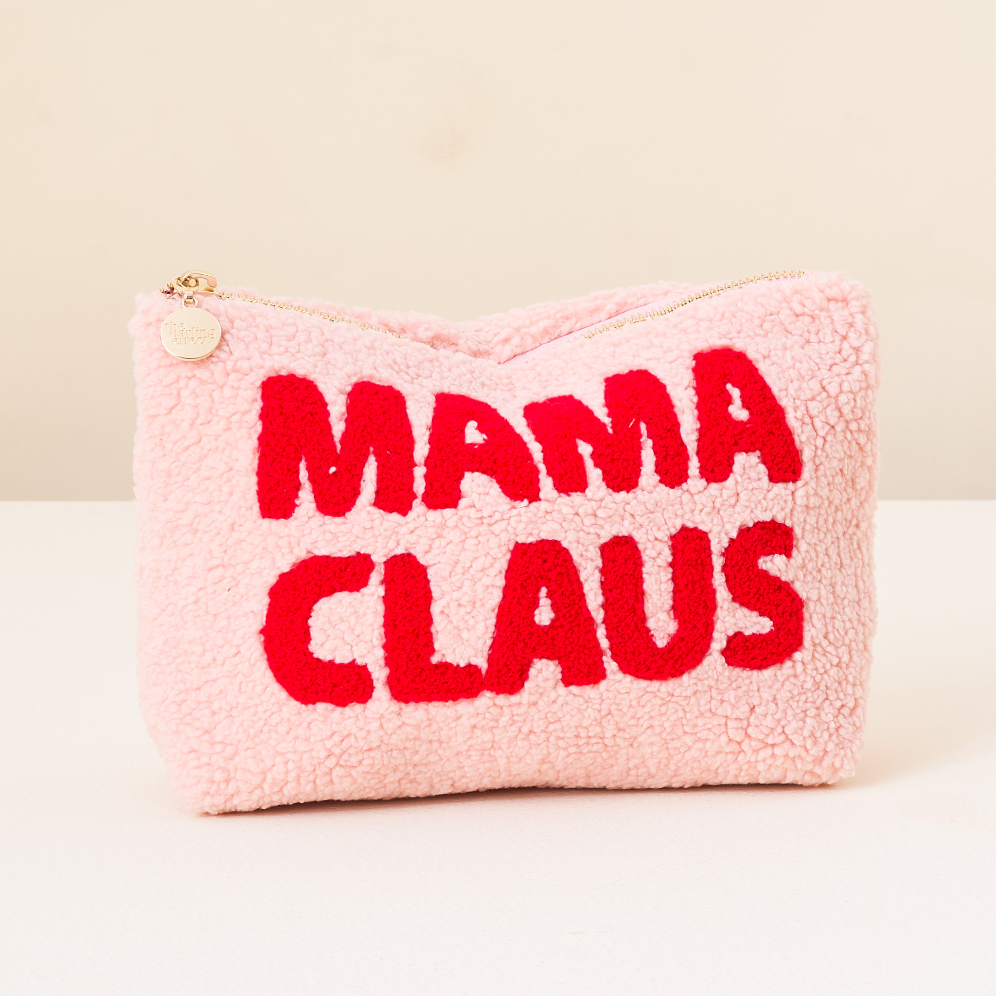 Picture of Teddy Pouch-Mama Claus