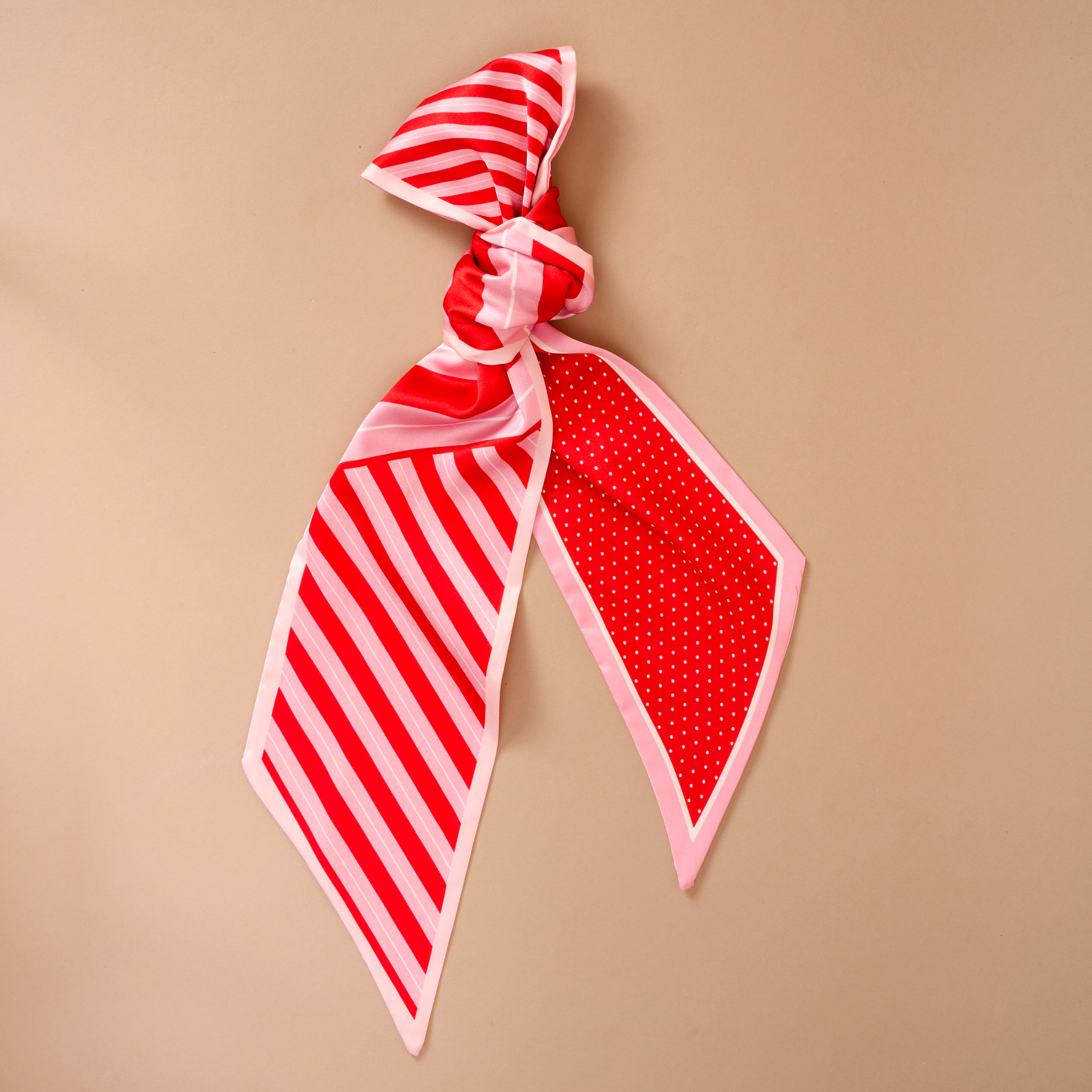 Picture of Twirl & Tie Scarf Accessory-Peppermint Stripes