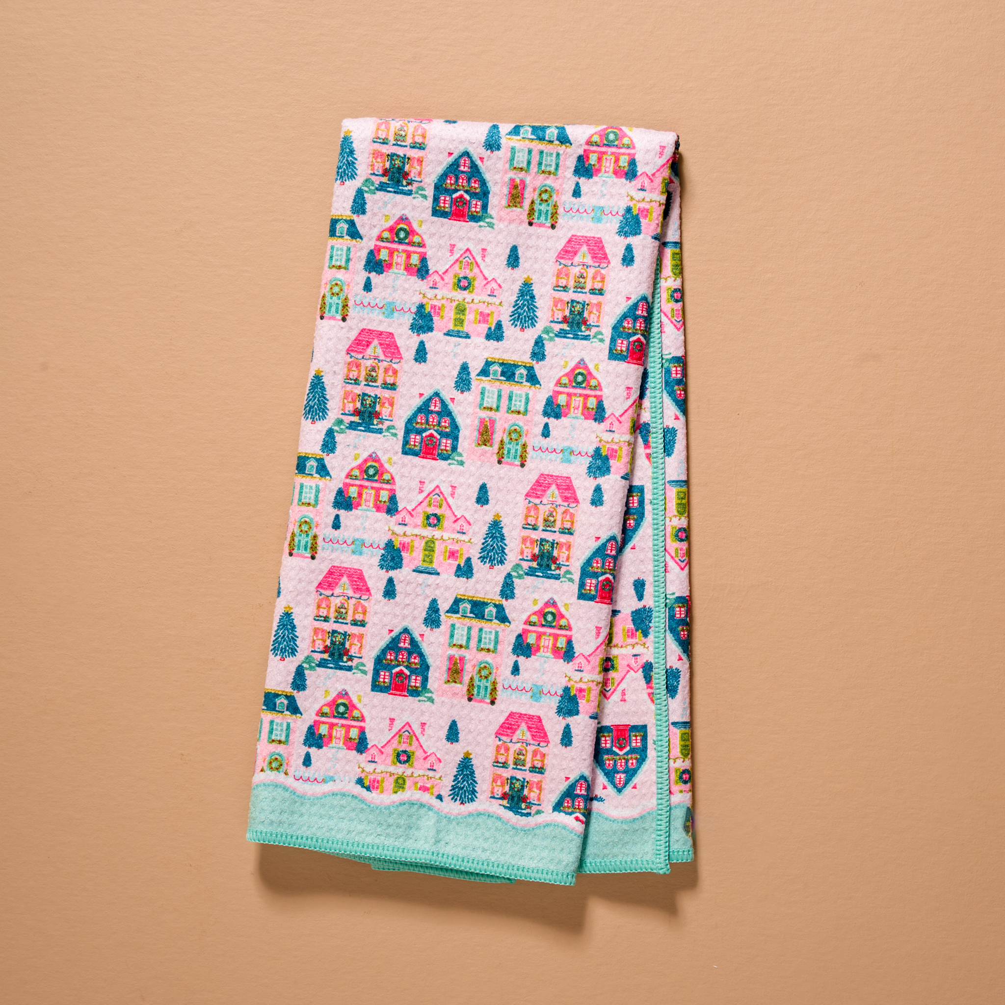 Picture of Waffle Tea Towel-Sugarplum Lane