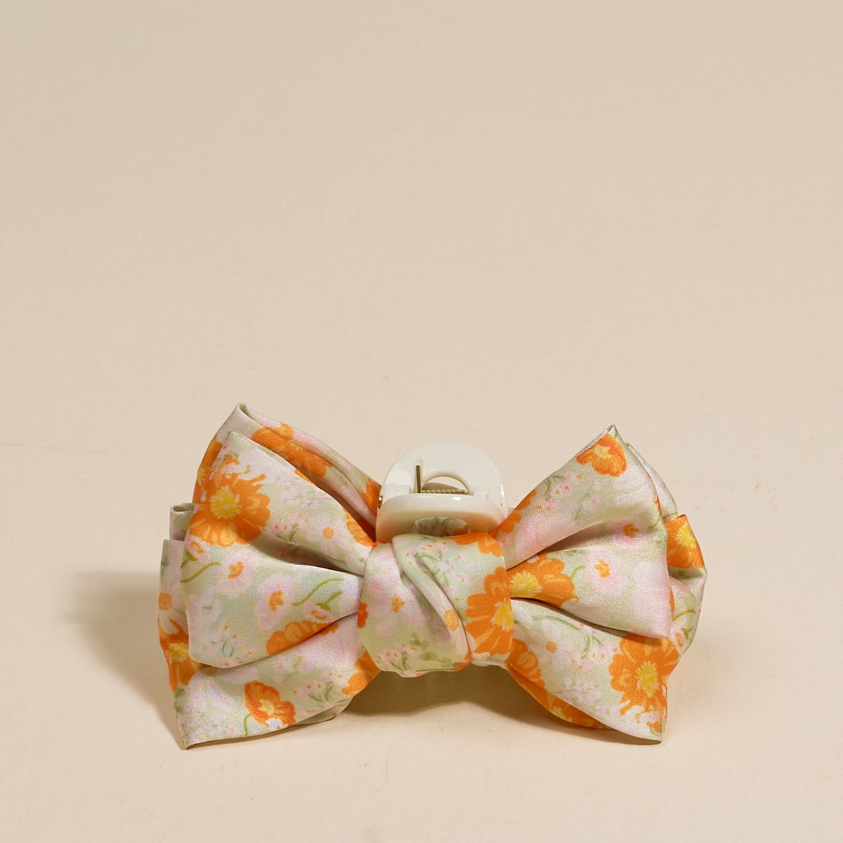Picture of Mini Satin Bow Claw Clip-Bouquet Beauty Sage