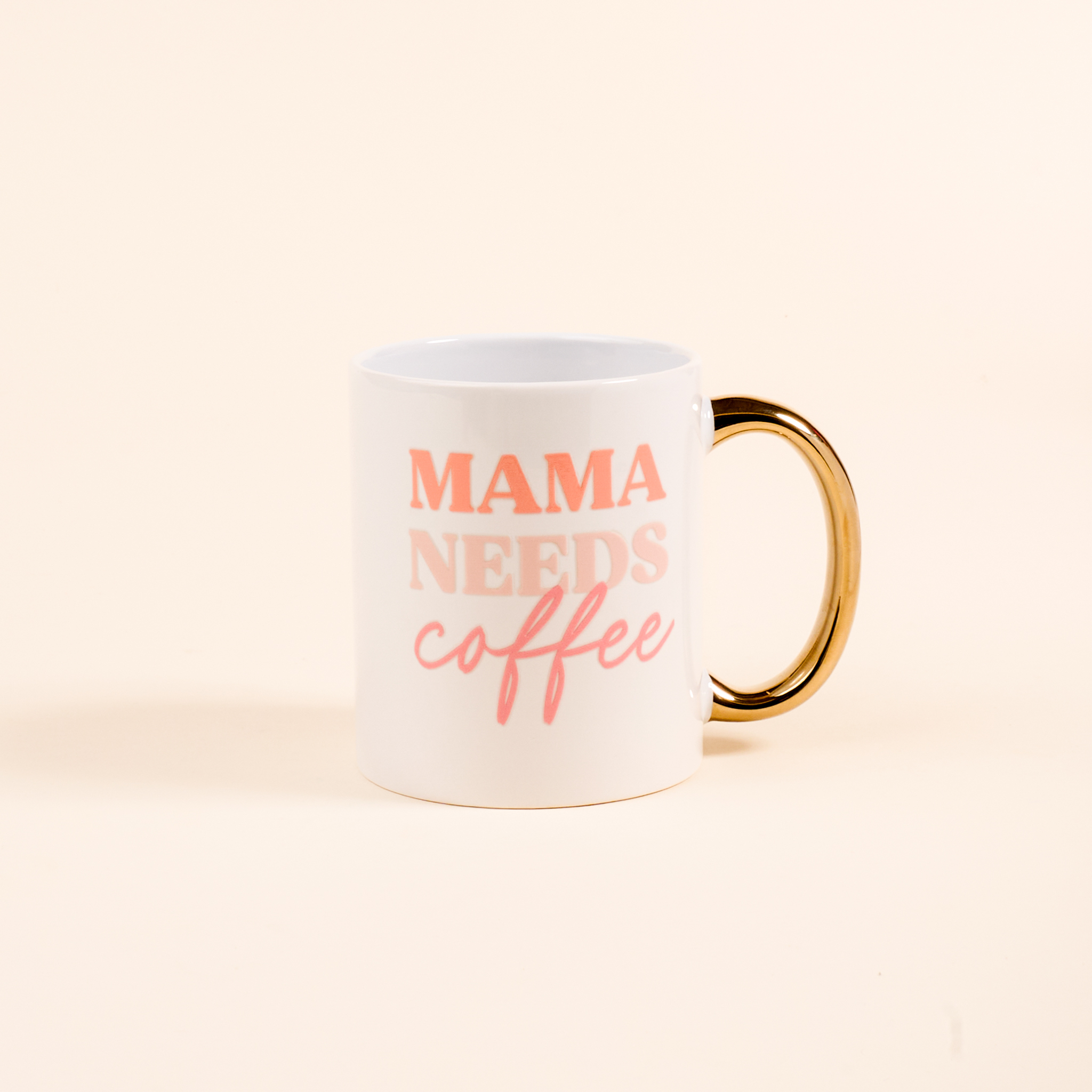 Picture of 11 oz Cozy Cute Ceramic Mug-Mama Needs Coffee