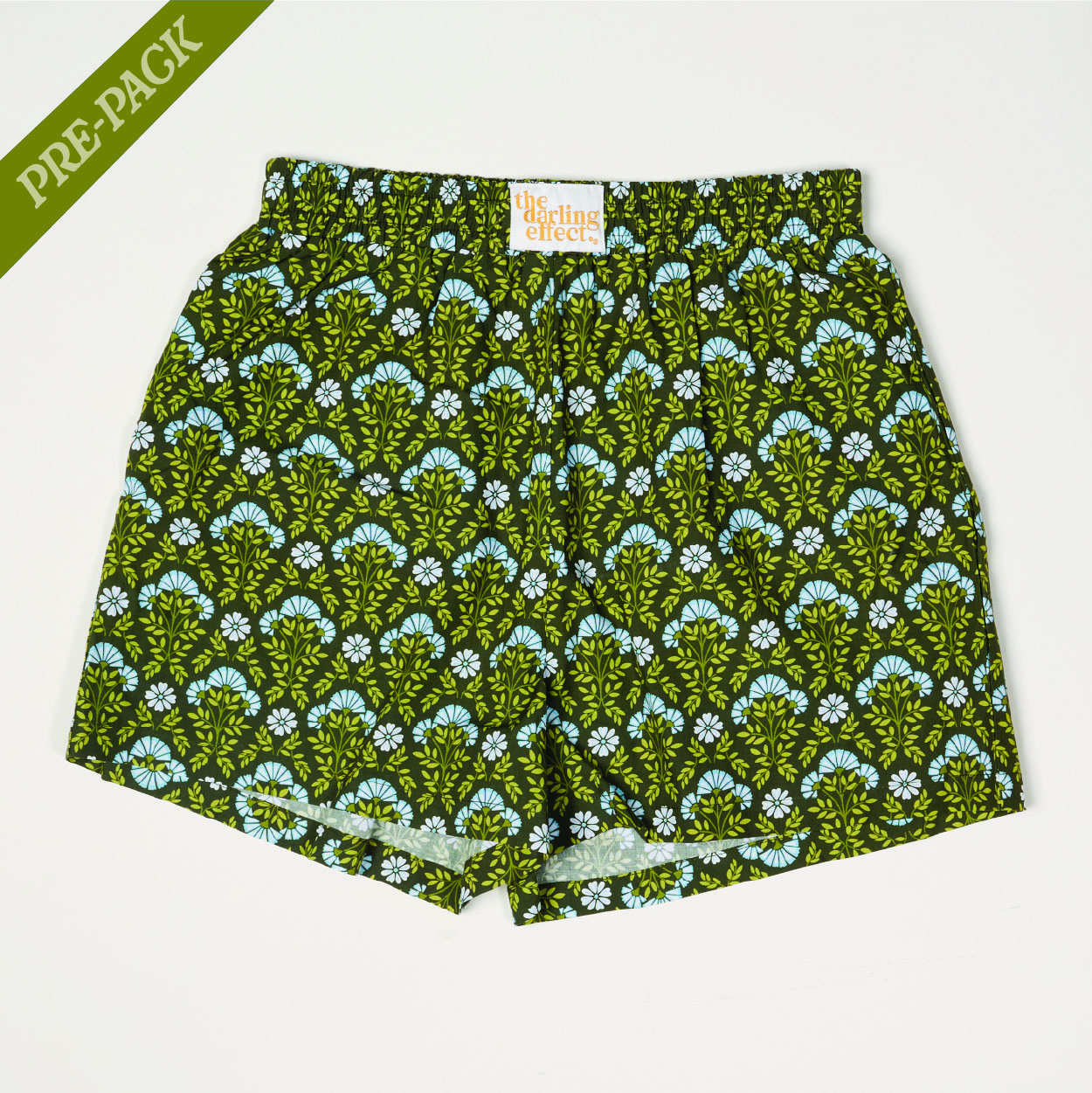 Picture of All Day Boxer Shorts Pre-Pack-Everbloom Forest Gre