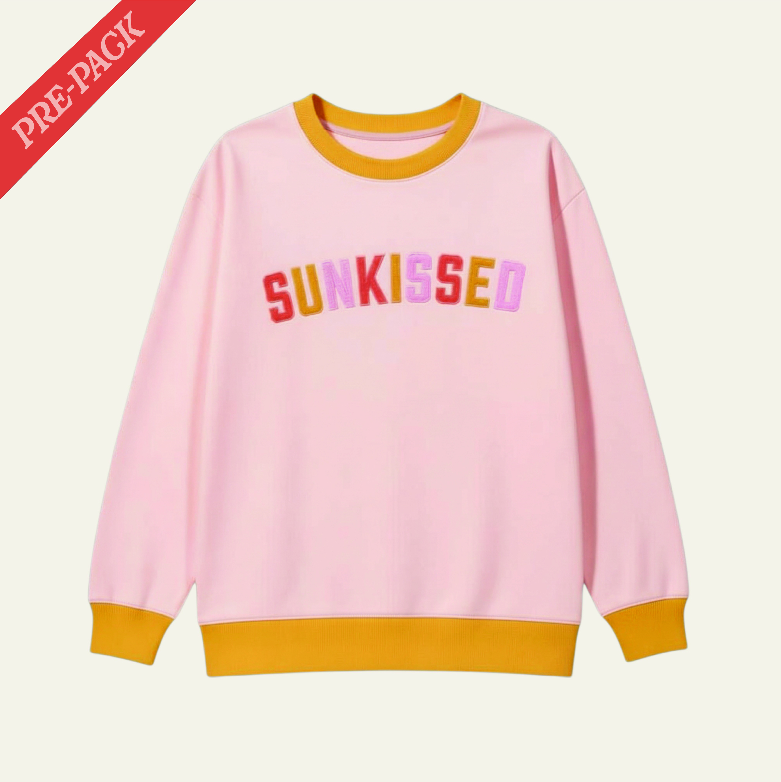 Picture of Oversized Crew Pre-Pack-Sunkissed