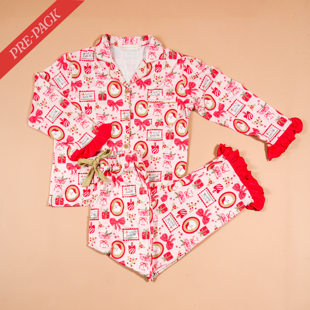 Picture of Sweet Dreams Pajama Pants Set Pre-Pack-Mistletoe M