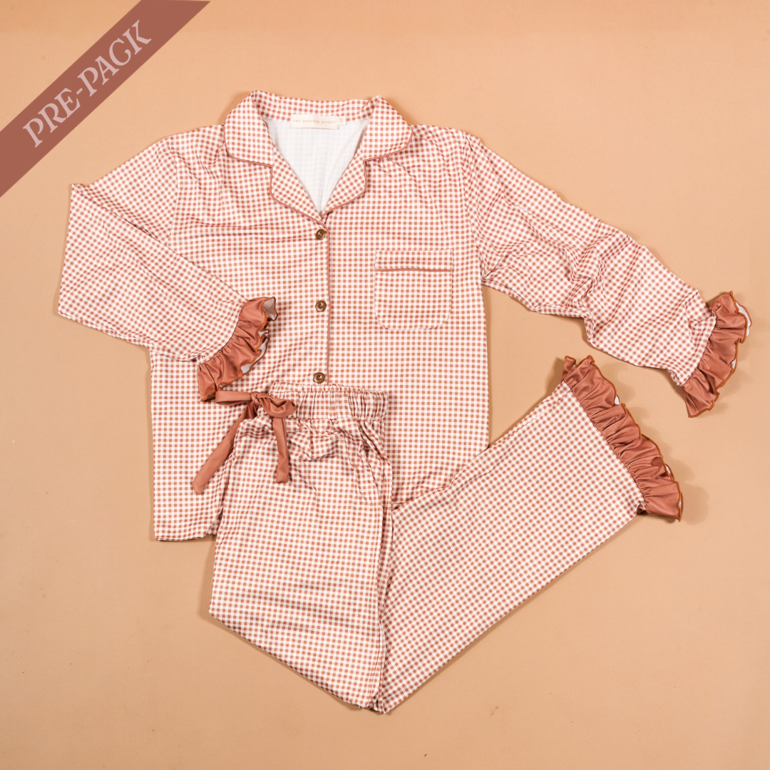 Picture of Sweet Dreams Pajama Pants Set Pre-Pack-Maple Gingh