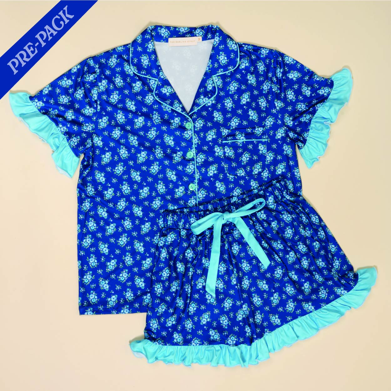 Picture of Slumber Party Pajama Shorts Set Pre-Pack-Endless D