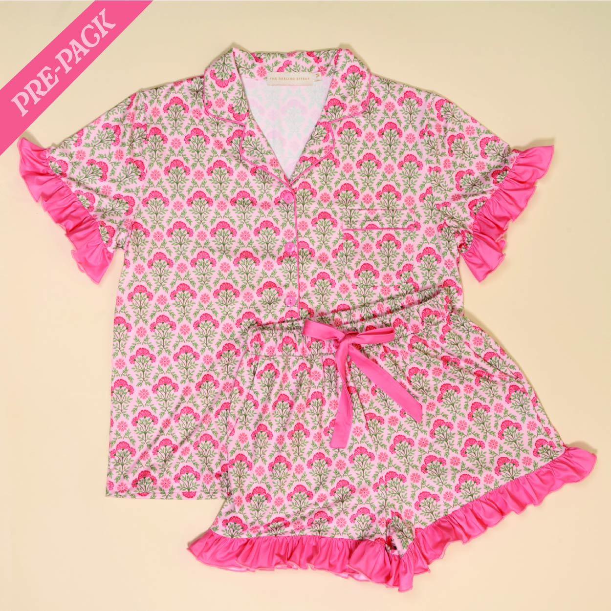 Picture of Slumber Party Pajama Shorts Set Pre-Pack-Everbloom