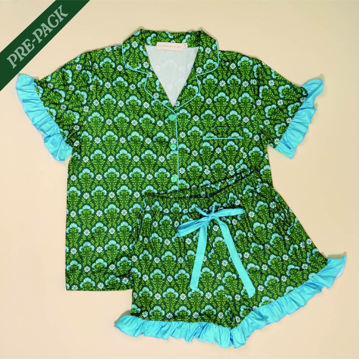 Picture of Slumber Party Pajama Shorts Set Pre-Pack-Everbloom