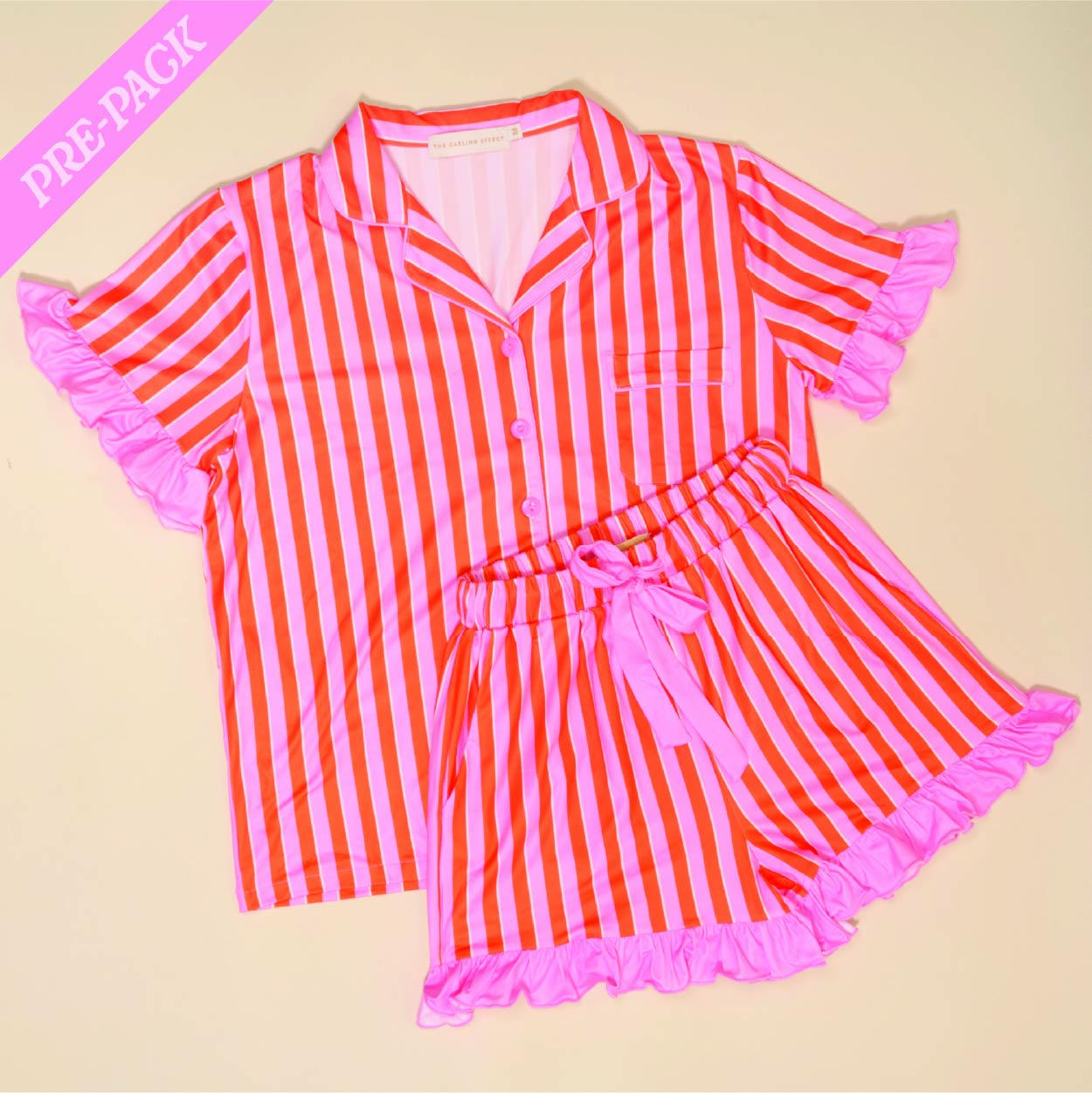 Picture of Slumber Party Pajama Shorts Set Pre-Pack-Sicily St