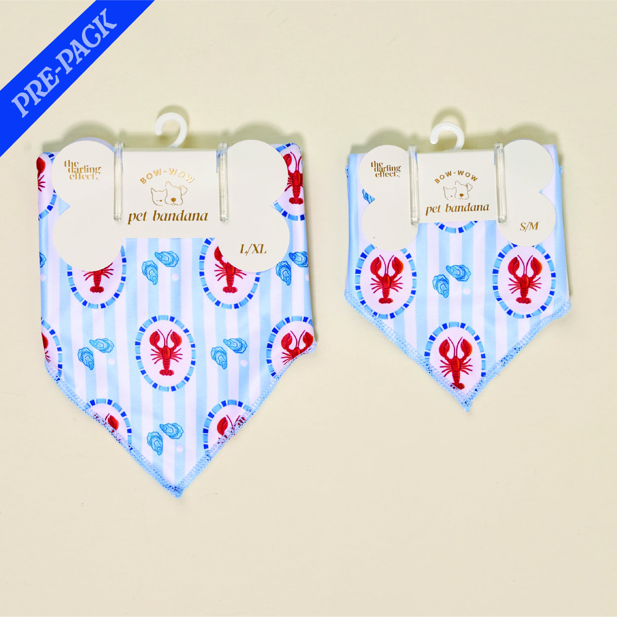 Picture of Bow-Wow Pet Bandana Pre-Pack-Harbor House