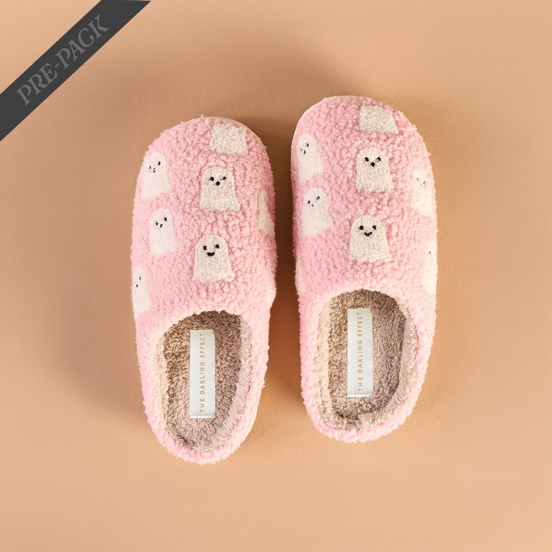 Picture of Fuzzy Slippers Pre-Pack-Ghosts