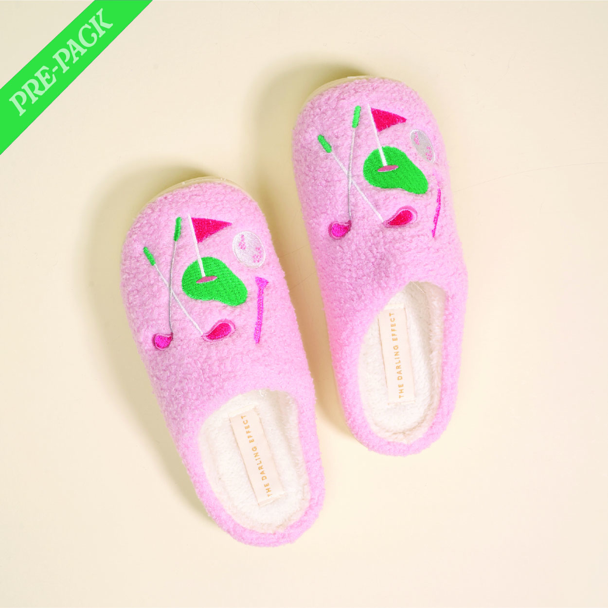 Picture of Fuzzy Slippers Pre-Pack-The Golf Edit