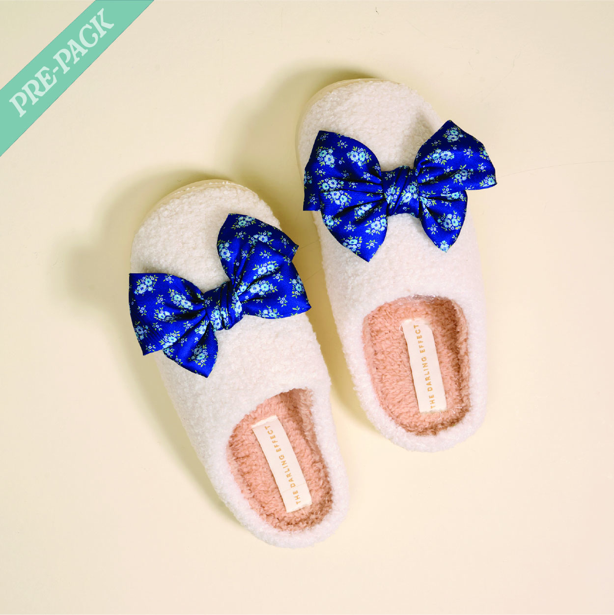 Picture of Fuzzy Slippers Pre-Pack-Betty Bow Endless Daydream
