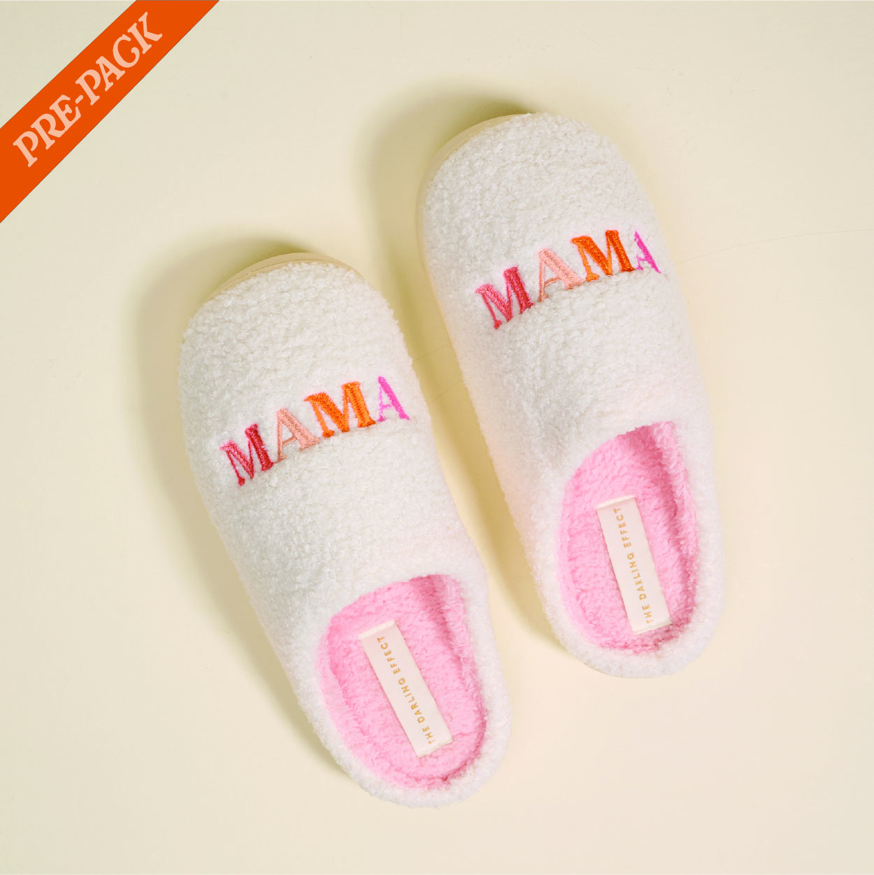 Picture of Fuzzy Slippers Pre-Pack-Mama