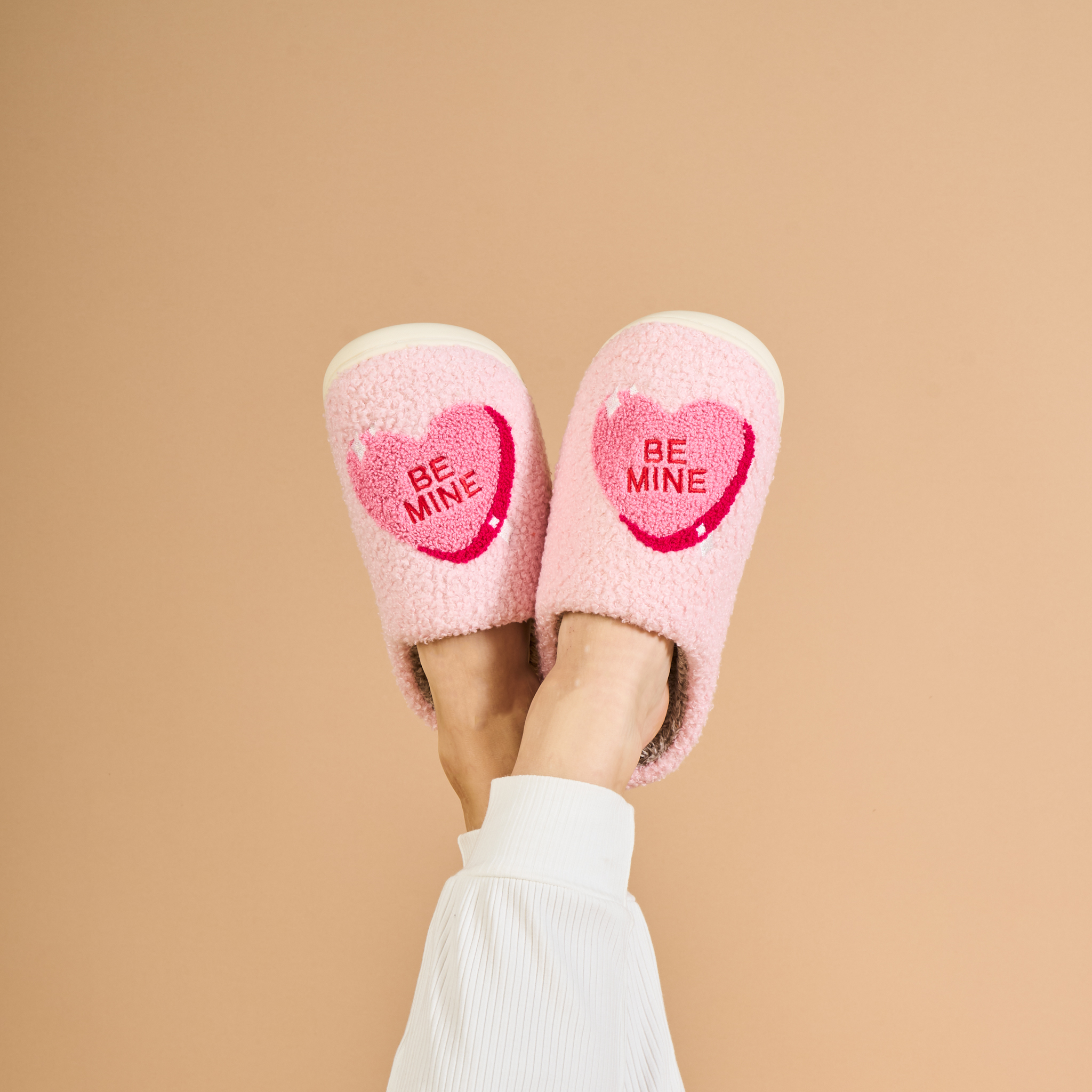 Picture of Fuzzy Slippers Pre-Pack-Be Mine