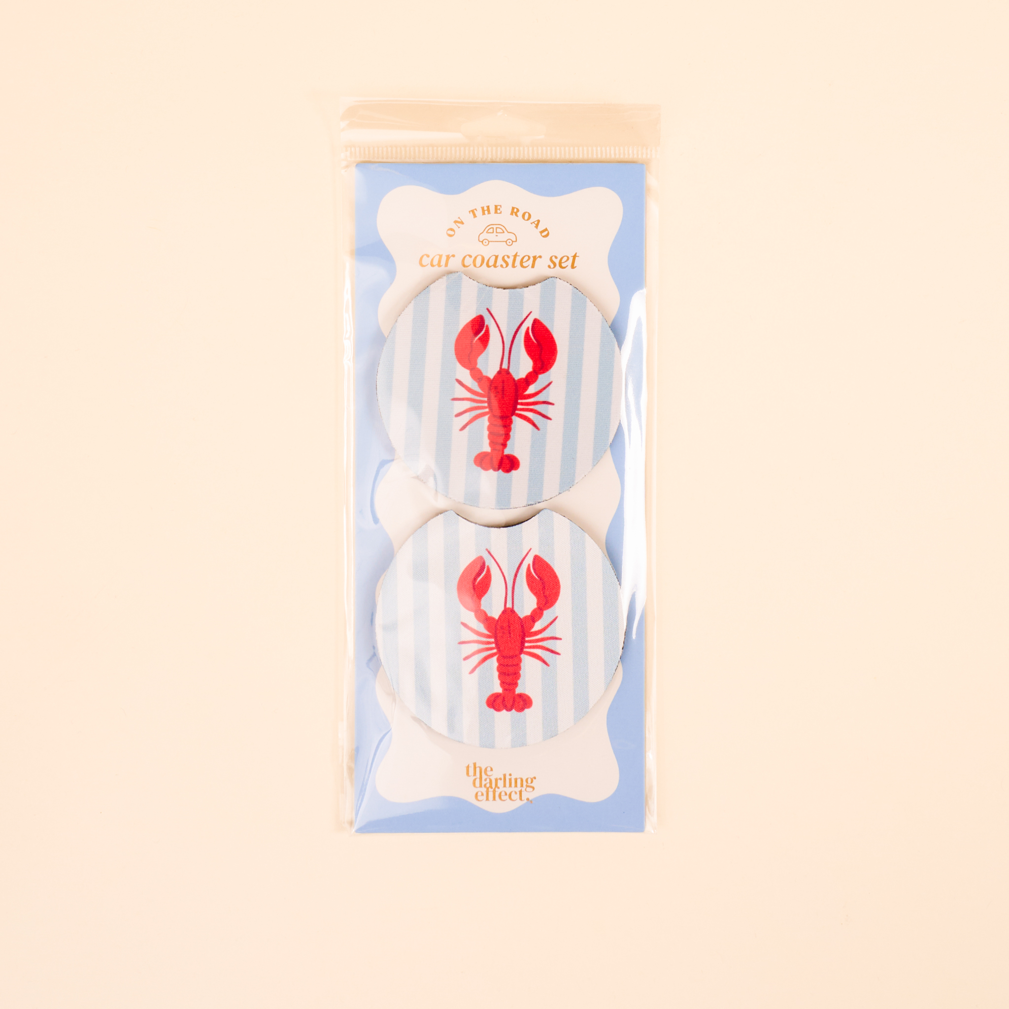 Picture of On the Road Car Coaster Set-Lobster