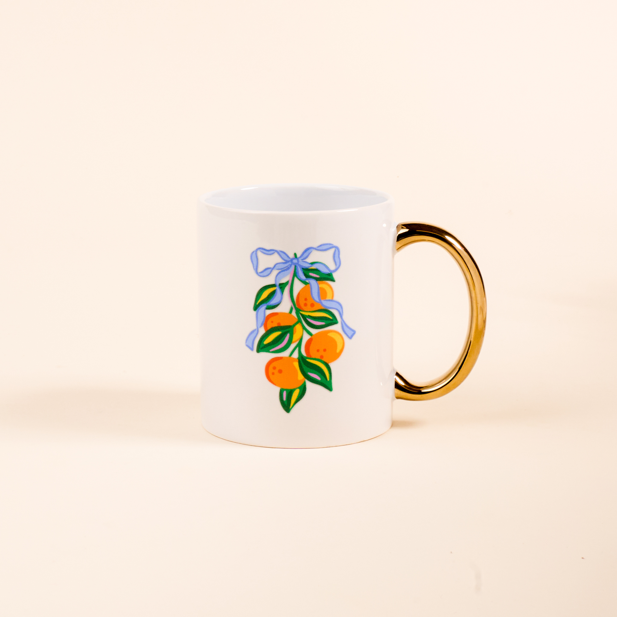 Picture of 11 oz Cozy Cute Ceramic Mug-Capri Citrus