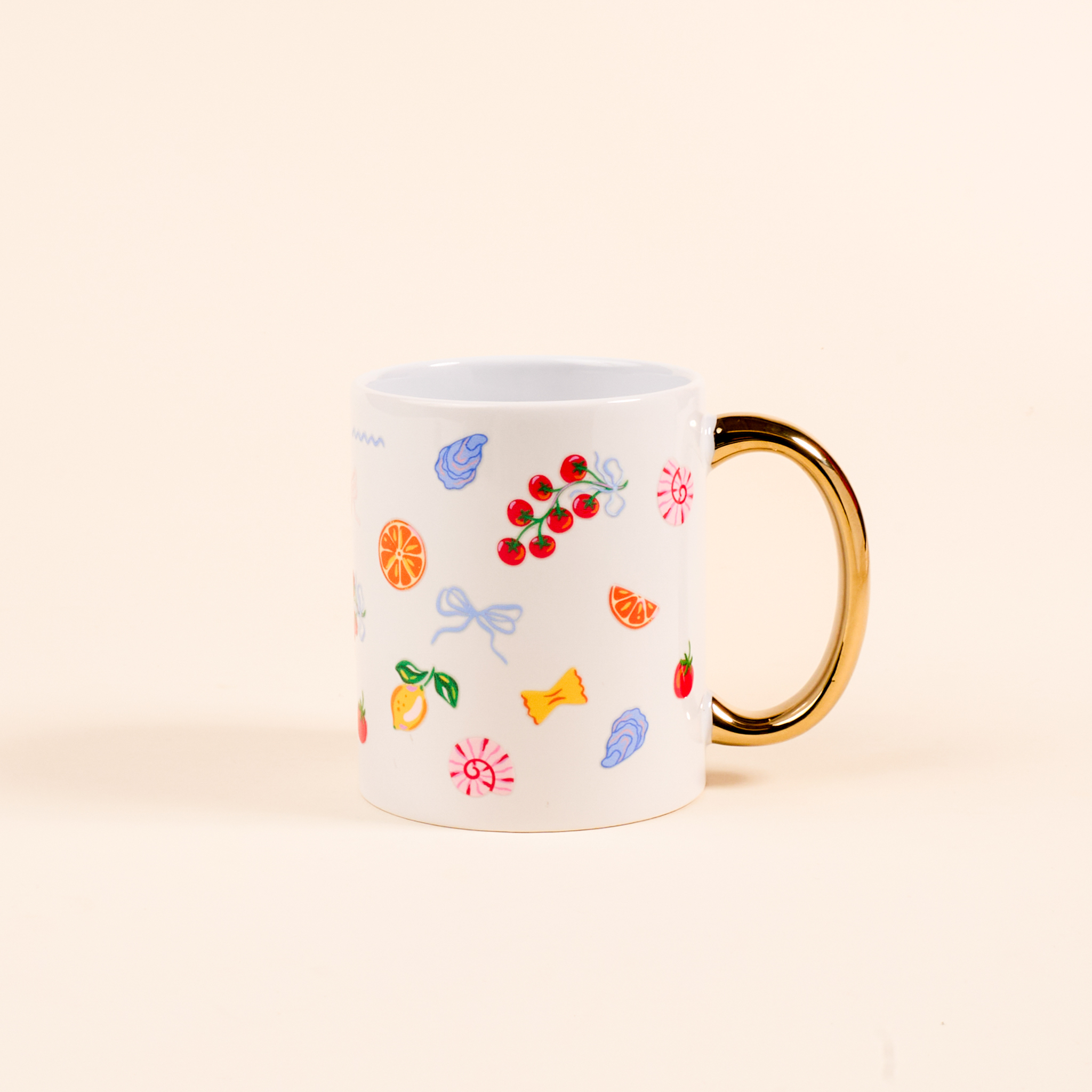 Picture of 11 oz Cozy Cute Ceramic Mug-Italian Summer