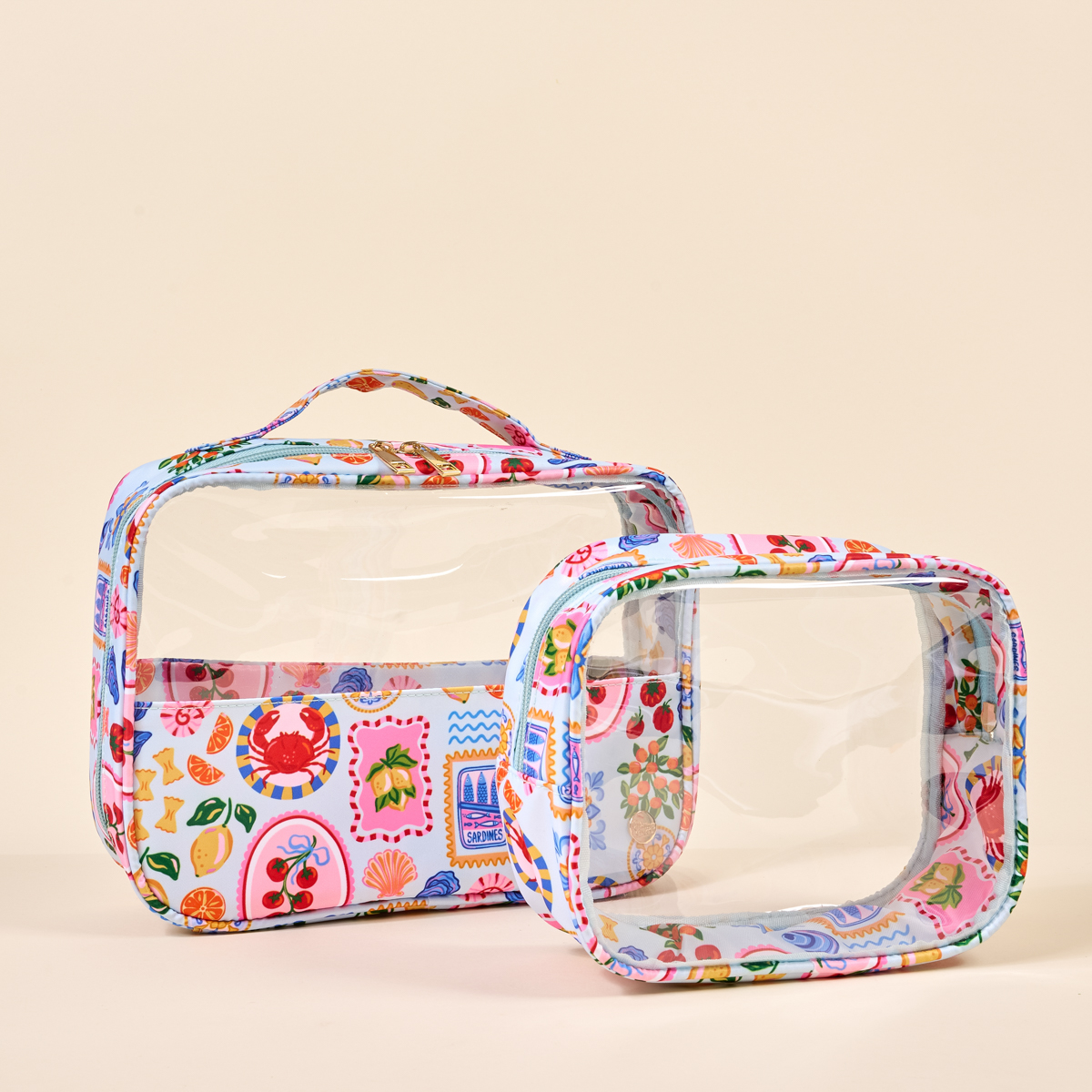 Picture of Clearly Chic Cosmetic Bag Set-Ciao Bella