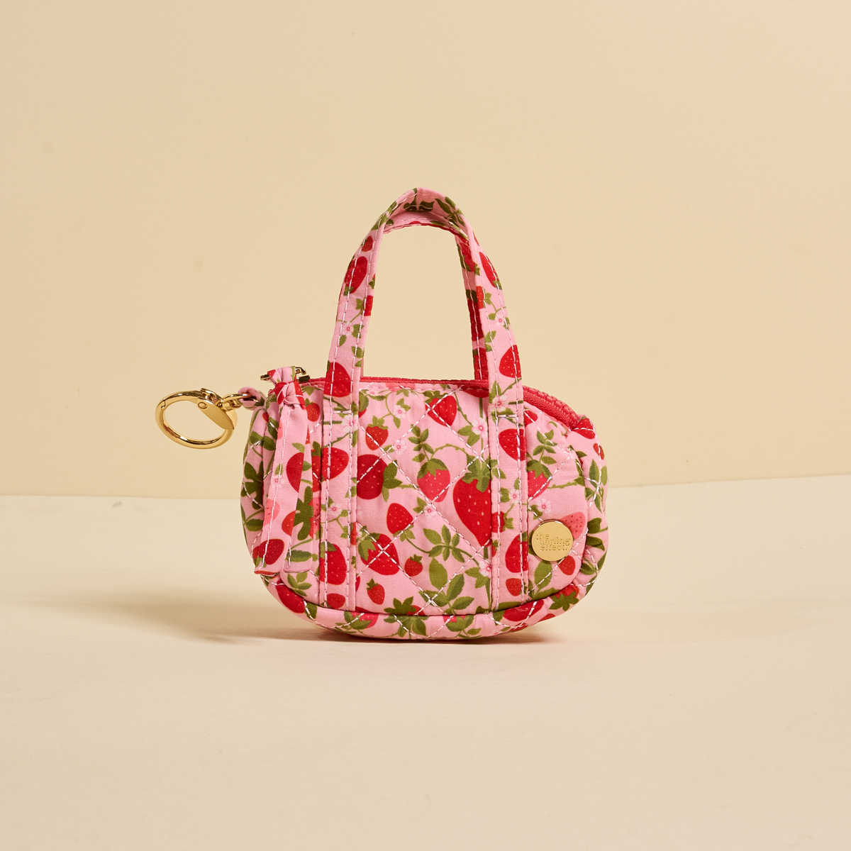 Picture of Itty Bitty Duffle Bag Charm-Strawberry Fields