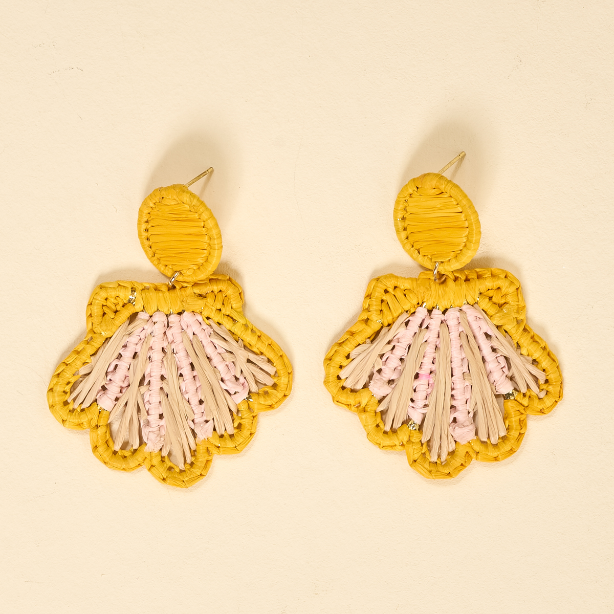 Picture of Cabana Breeze Earrings-Yellow