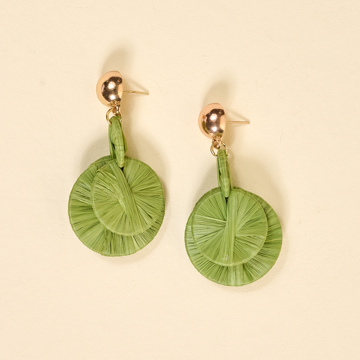 Picture of Pretty and Polished Earrings-Green