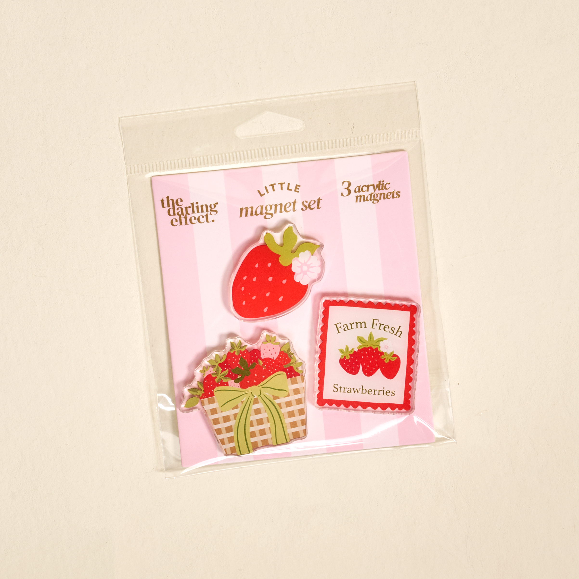 Picture of Little Magnet Set-Farm Fresh Strawberries