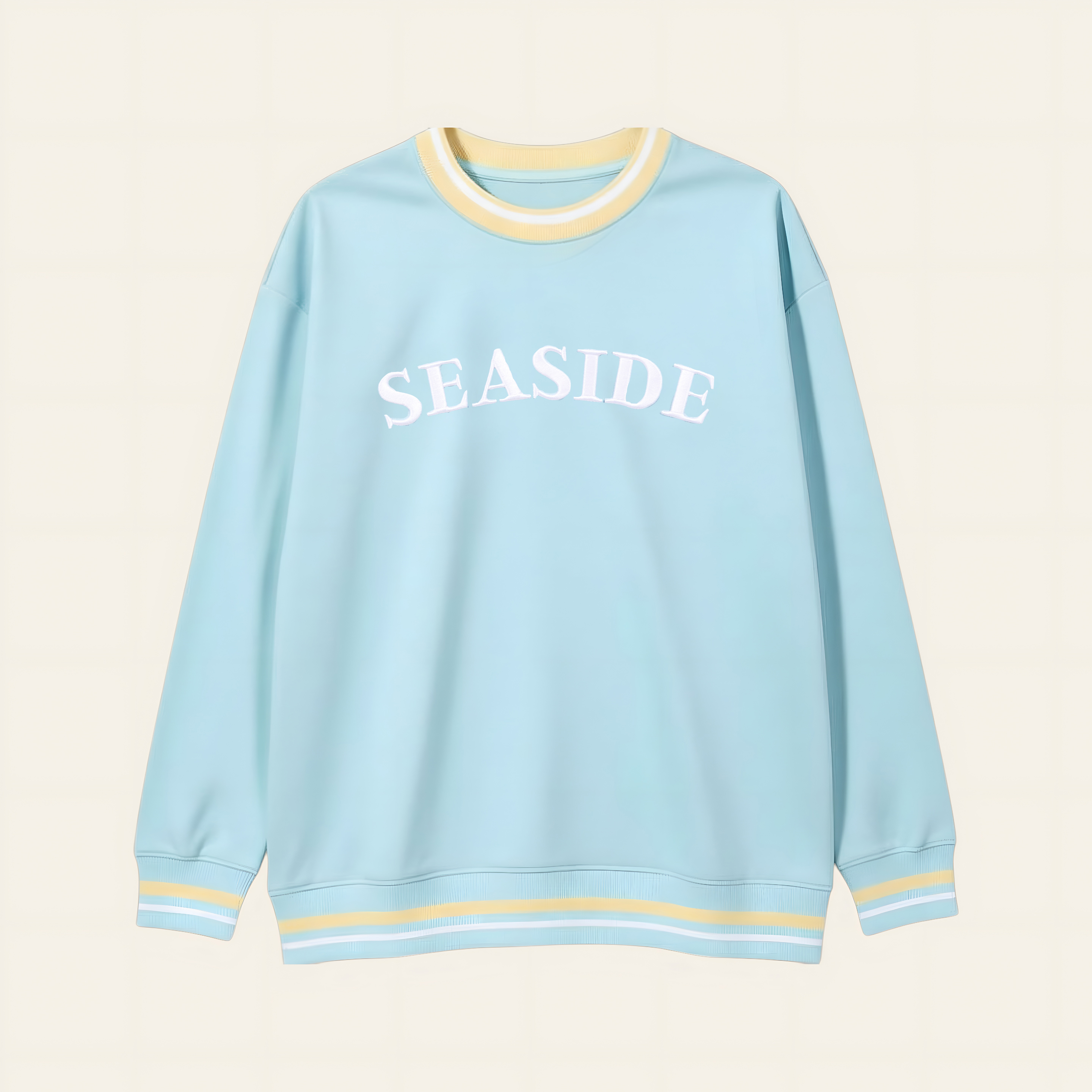 Picture of Oversized Crew-S-Seaside