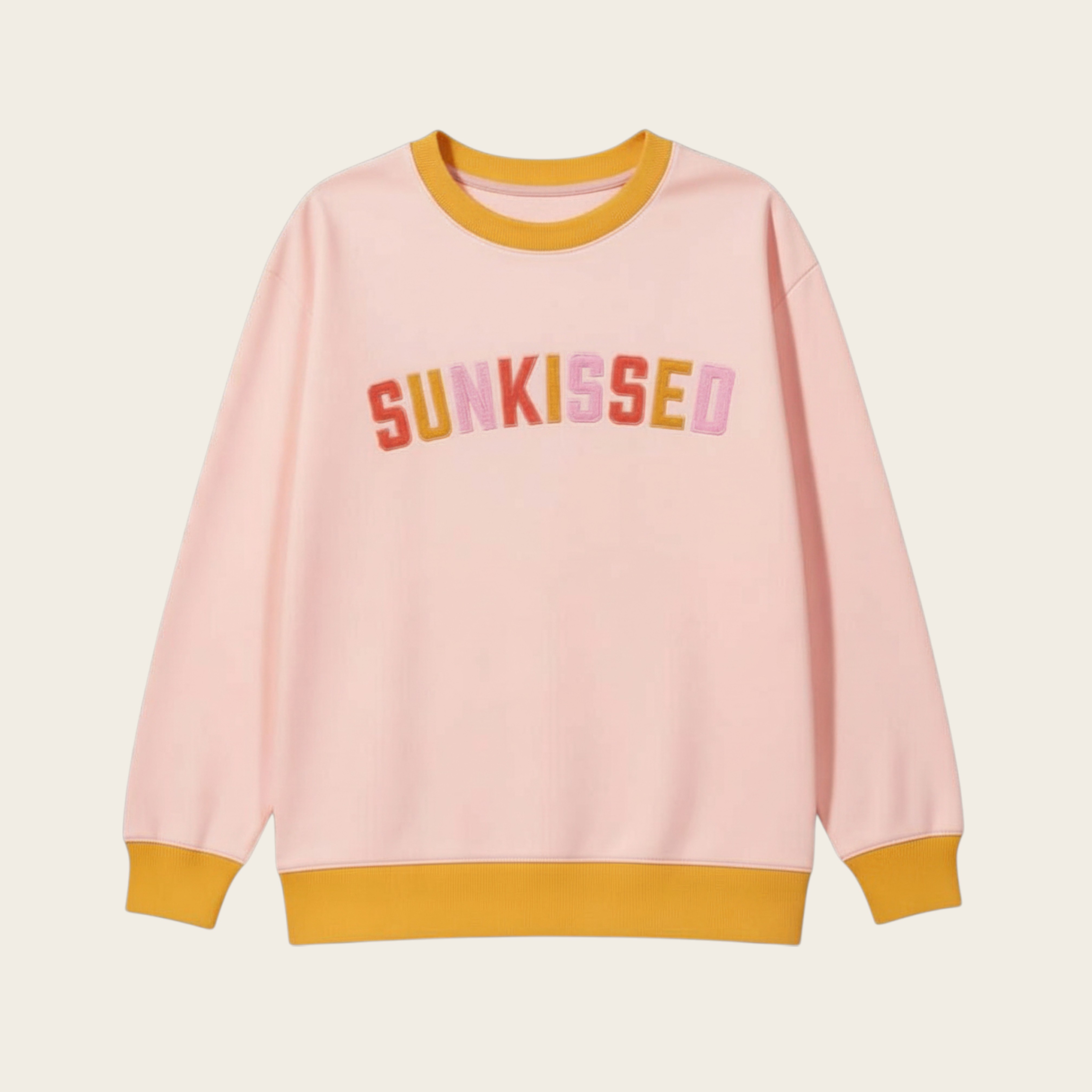 Picture of Oversized Crew-M-Sunkissed