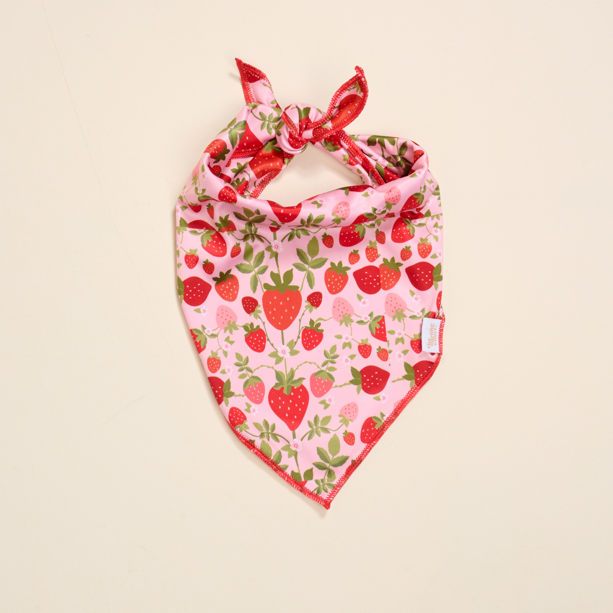 Picture of Bow-Wow Pet Bandana-S/M-Strawberry Fields