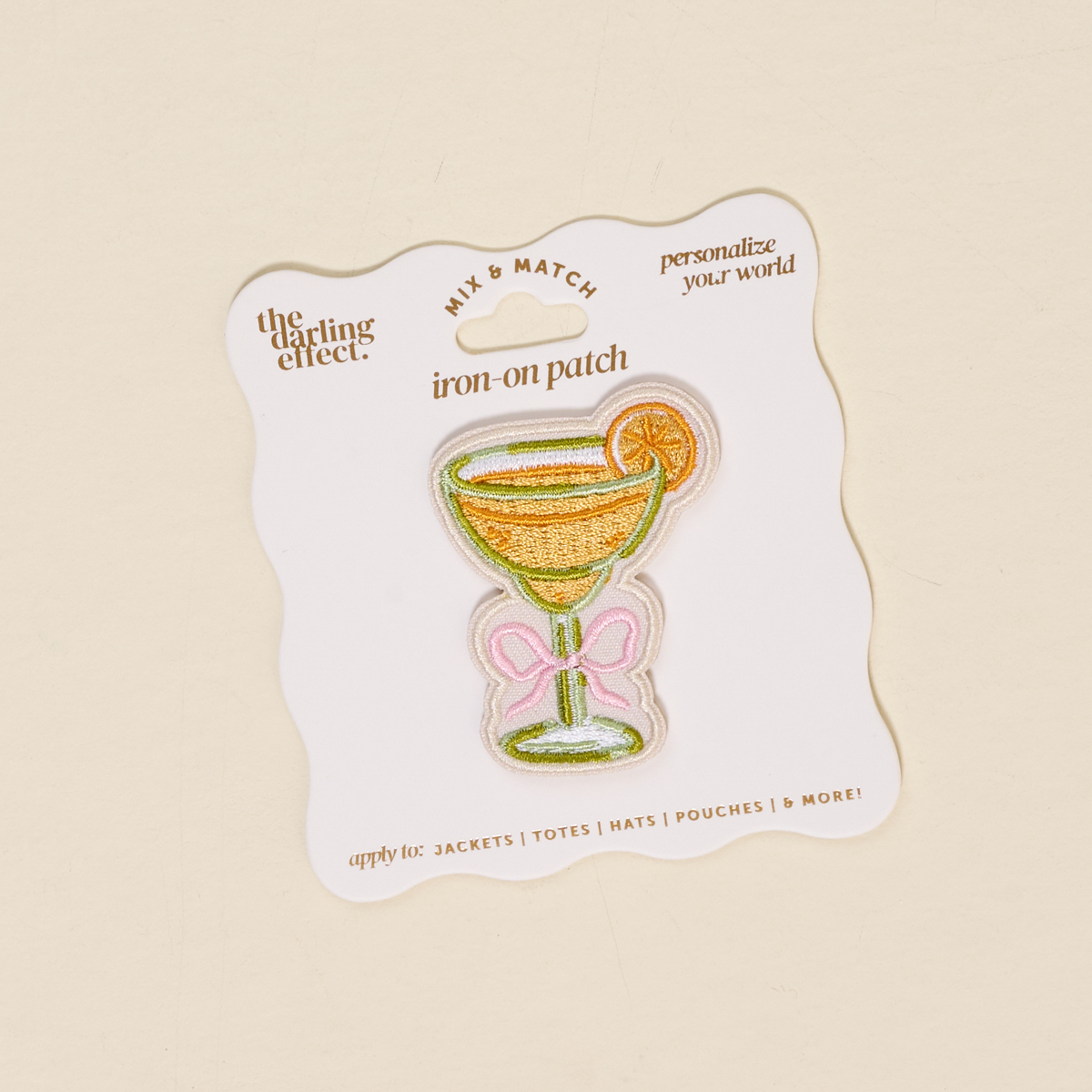 Picture of Mix & Match Iron-On Patch-Bow-Tied Margarita